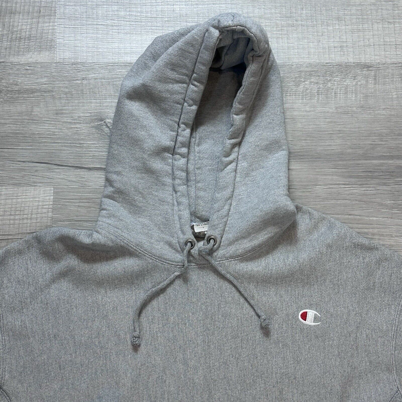 Champion Champion Sweatshirt Womens Large Gray Blank Reverse Weave Size L / US 10 / IT 46 - 5 Thumbnail