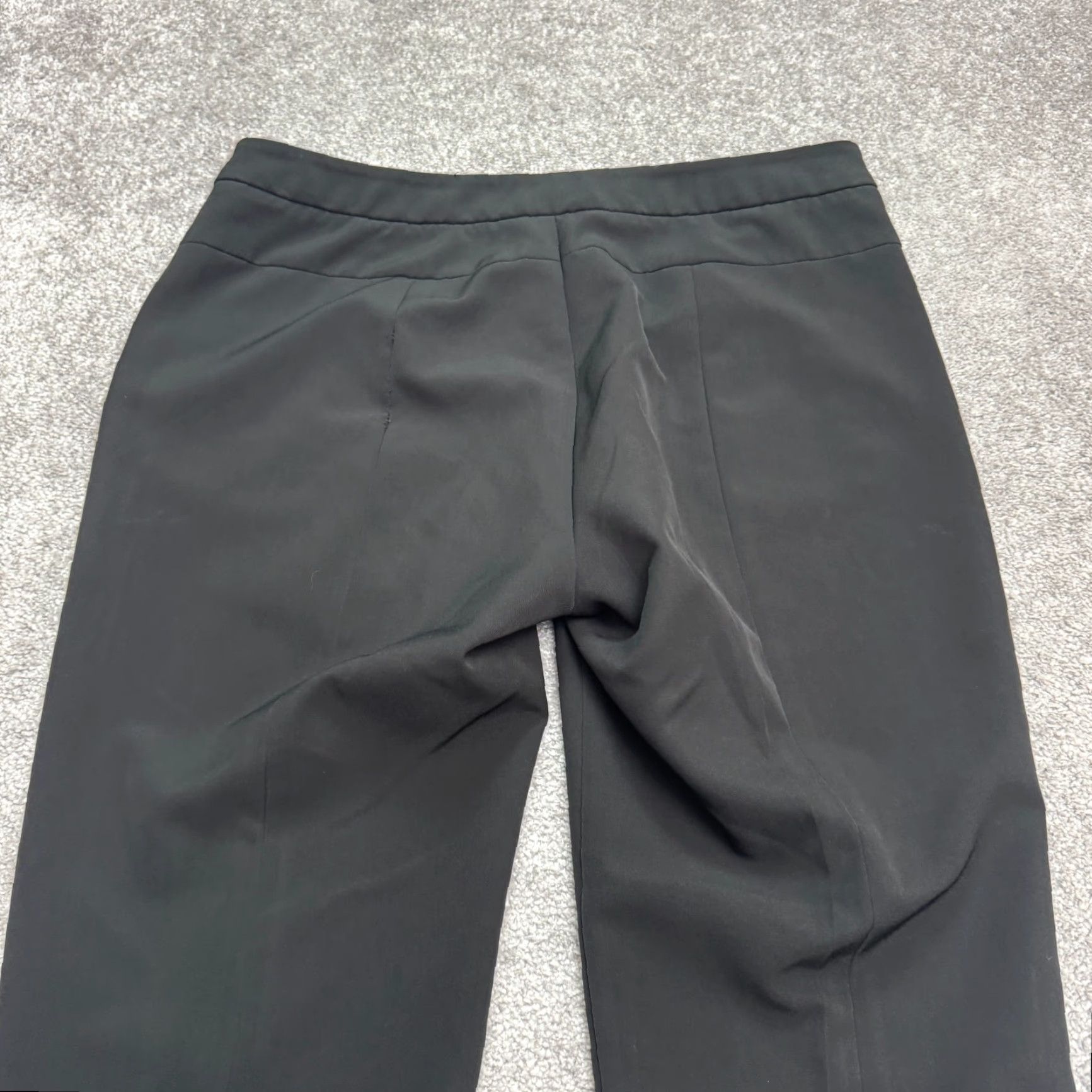 Adrianna Papell Adrianna Papell Pants Women 12 Black High Rise Career 36x26 Size 34" / US 12 / IT 48 - 5 Thumbnail