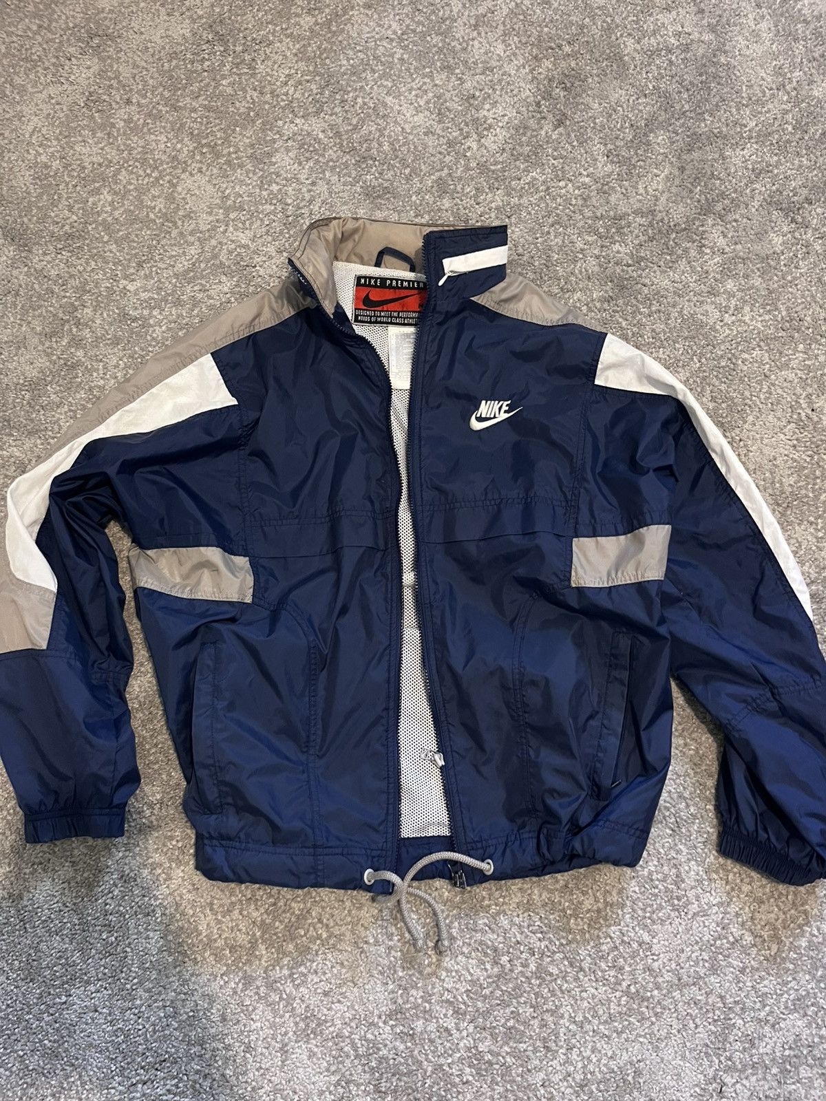 Nike Classic vintage Nike Premier windbreaker Size US M / EU 48-50 / 2 - 2 Thumbnail