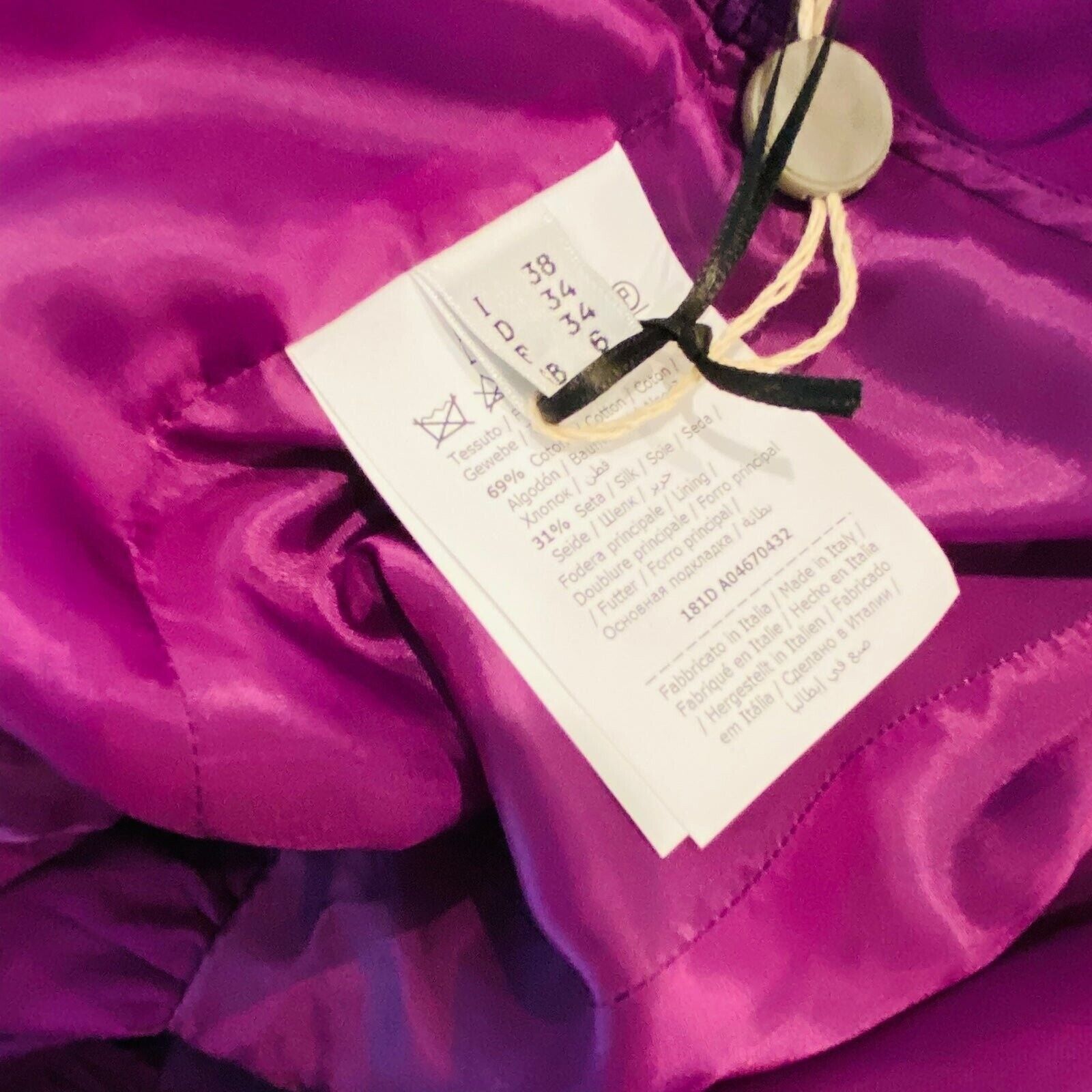 Moschino Moschino Bustier Panelled Purple Dress Size S / US 4 / IT 40 - 7 Thumbnail