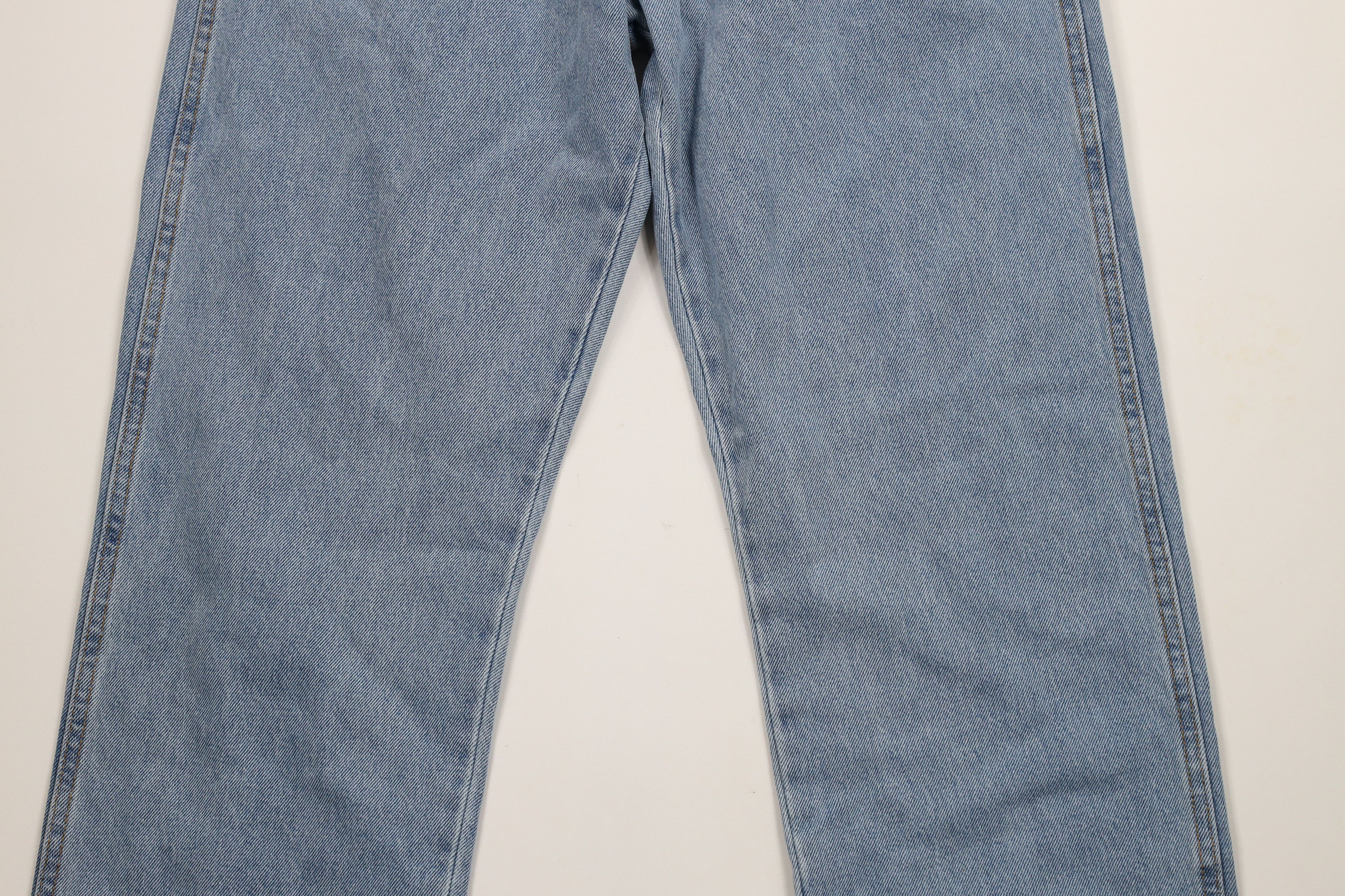 Vintage × Wrangler Deadstock Vintage Y2K Wrangler Fit Denim Jeans Blue Cotton Size US 36 / EU 52 - 3 Thumbnail