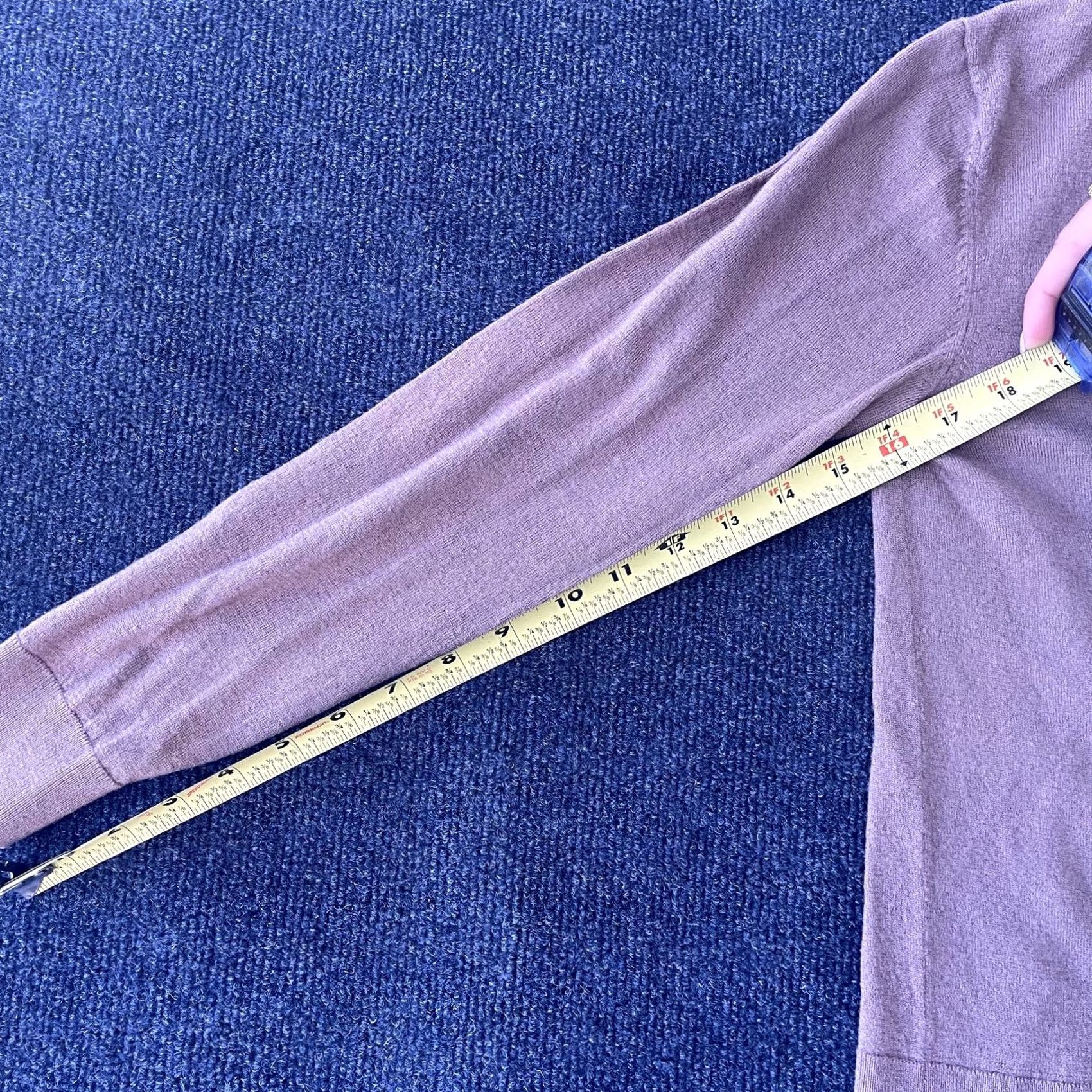 Elie Tahari Elie Tahari Sweater Womens Large Brown V Neck Long Sleeve Lightweight Pullover Size L / US 10 / IT 46 - 5 Thumbnail
