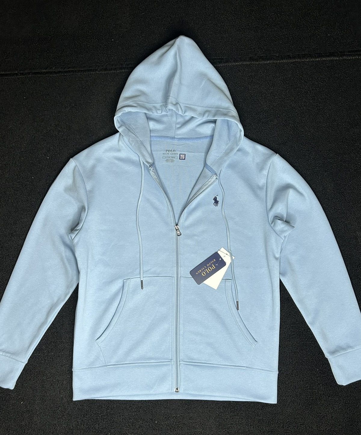 Polo Ralph Lauren Polo Ralph Lauren Men's Double-Knit Full-Zip Hoodie Size US M / EU 48-50 / 2 - 2 Thumbnail