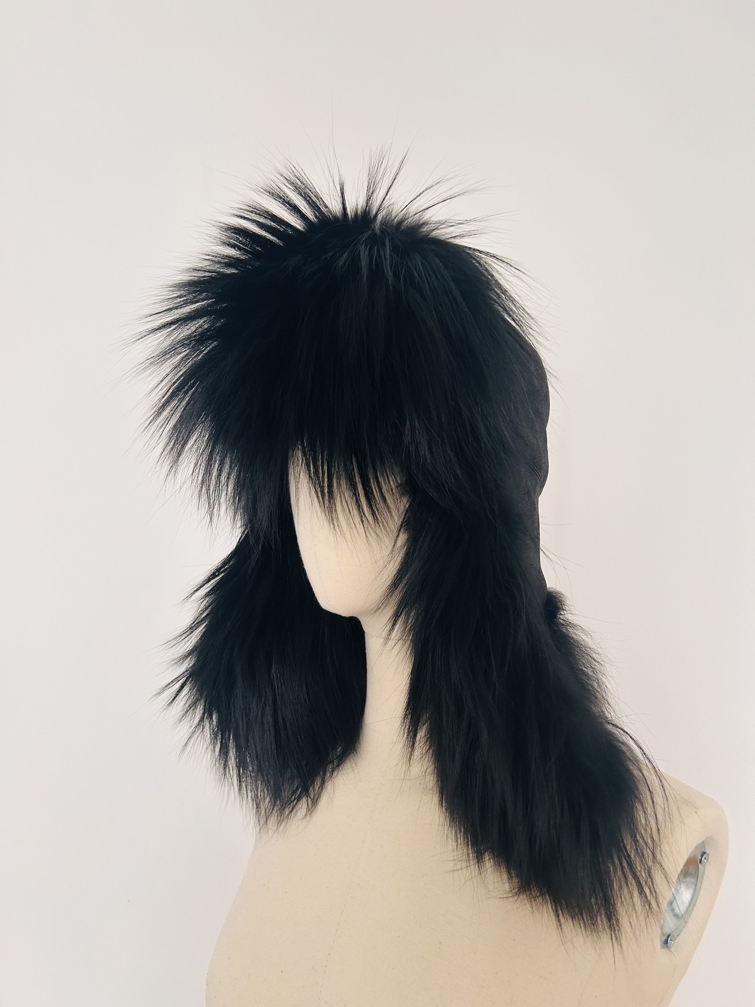 Saint Laurent Paris FW'18 Chapka Trapper Hat in Black Fox Fur Size ONE SIZE - 4 Thumbnail