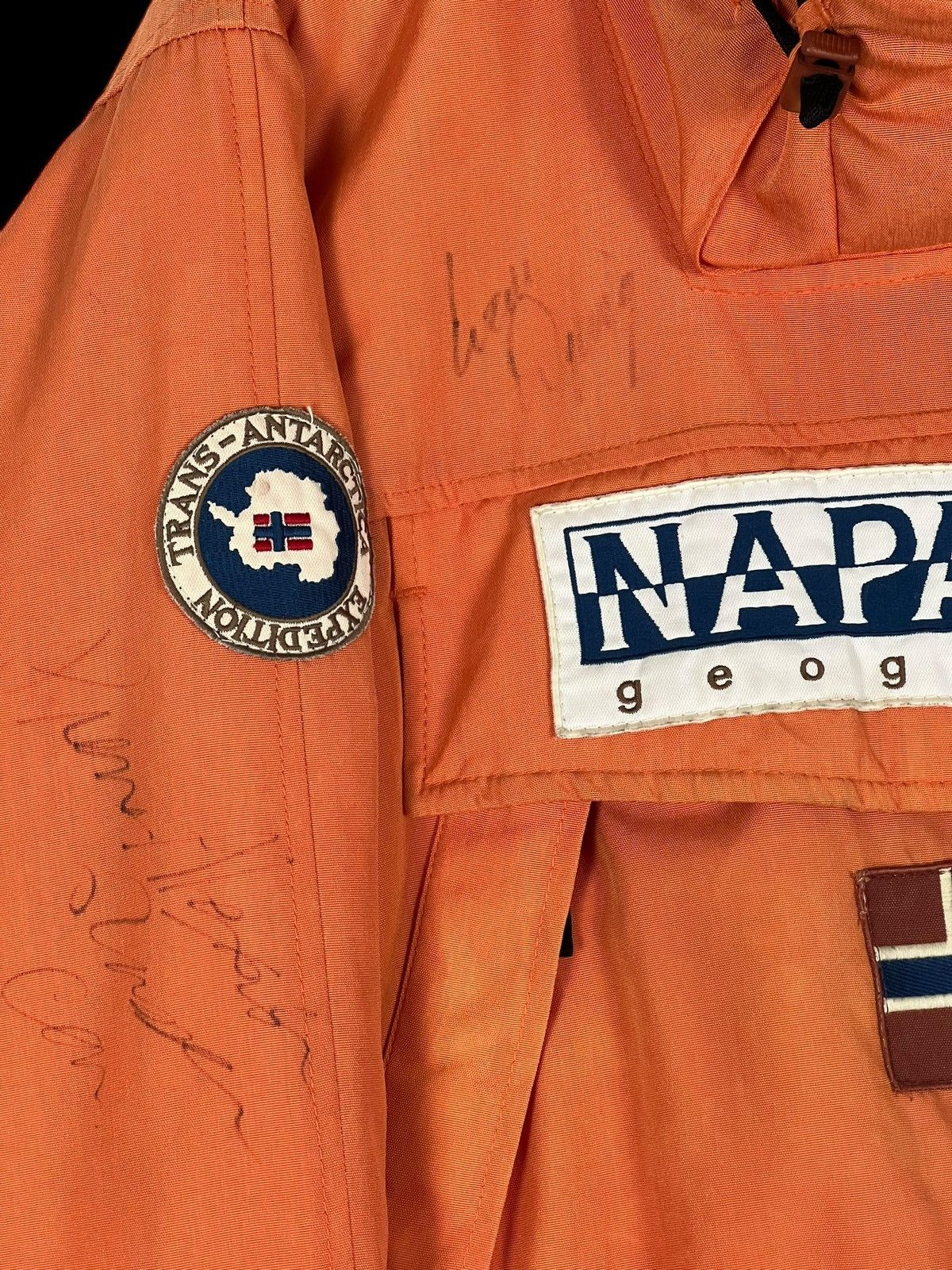 Napapijri 🔥VERY RARE Vintage Napapijri Geographic Anorak Jacket Size US S / EU 44-46 / 1 - 5 Thumbnail