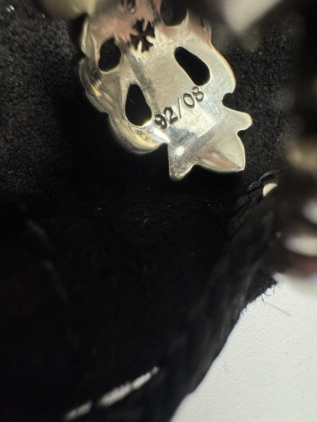Chrome Hearts Chrome Hearts Double Floral Ring Size ONE SIZE - 9 Thumbnail
