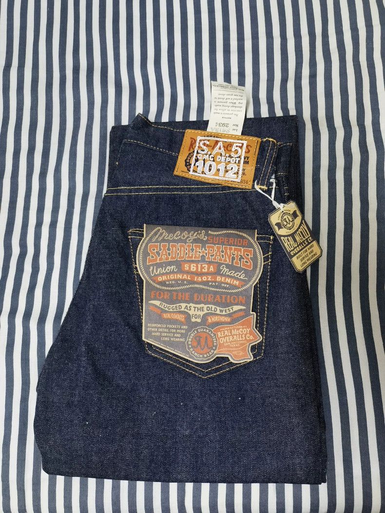 The Real McCoy's The Real Mccoys Size SWWⅡ Lot.S613A Jeans 2505-Nextarrow Size US 34 / EU 50 - 3 Thumbnail