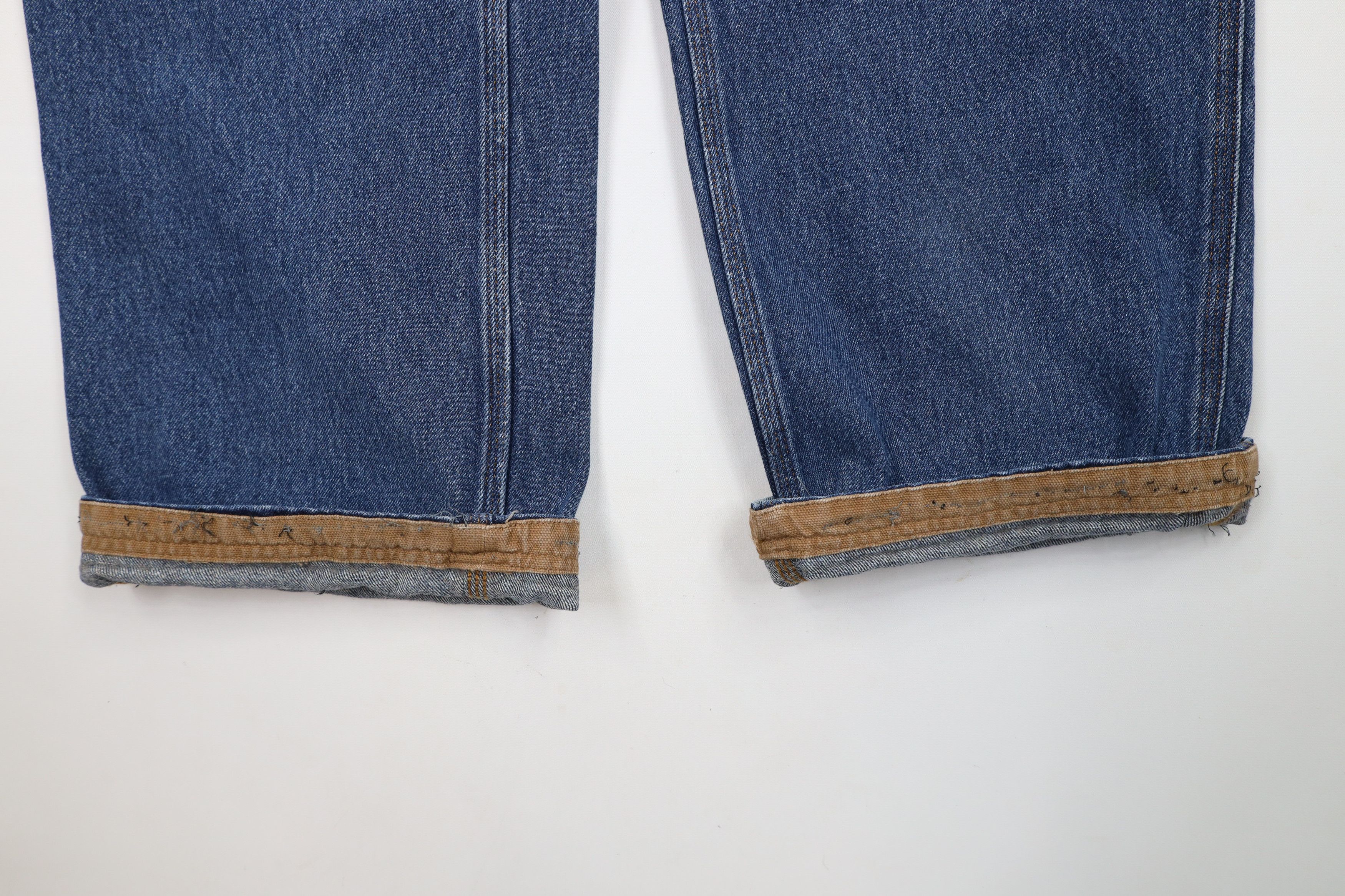 Duluth Trading Company × Vintage Duluth Trading Co Fit Ballroom Carpenter Wide Leg Jeans Size US 38 / EU 54 - 7 Thumbnail