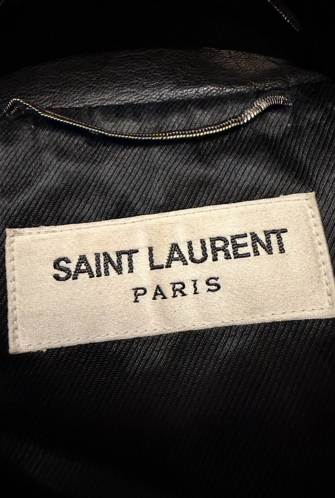 Saint Laurent Paris Saint Laurent SLP 2014FW L17 Moto Leather Jacket Size US M / EU 48-50 / 2 - 3 Thumbnail