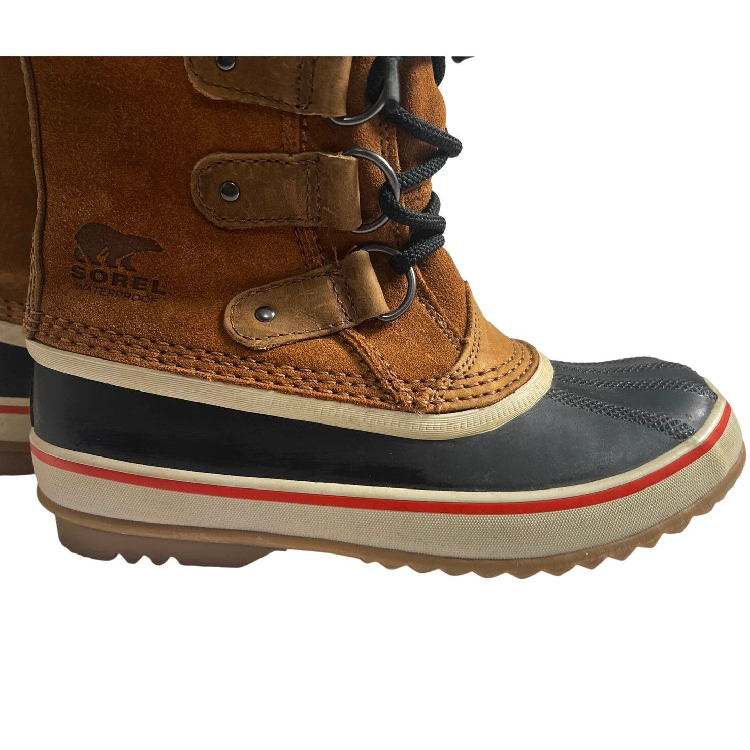 SOREL Sorel Joan Of Arctic Knit II Elk Waterproof Insulated Boots Size US 6 / IT 36 - 8 Thumbnail