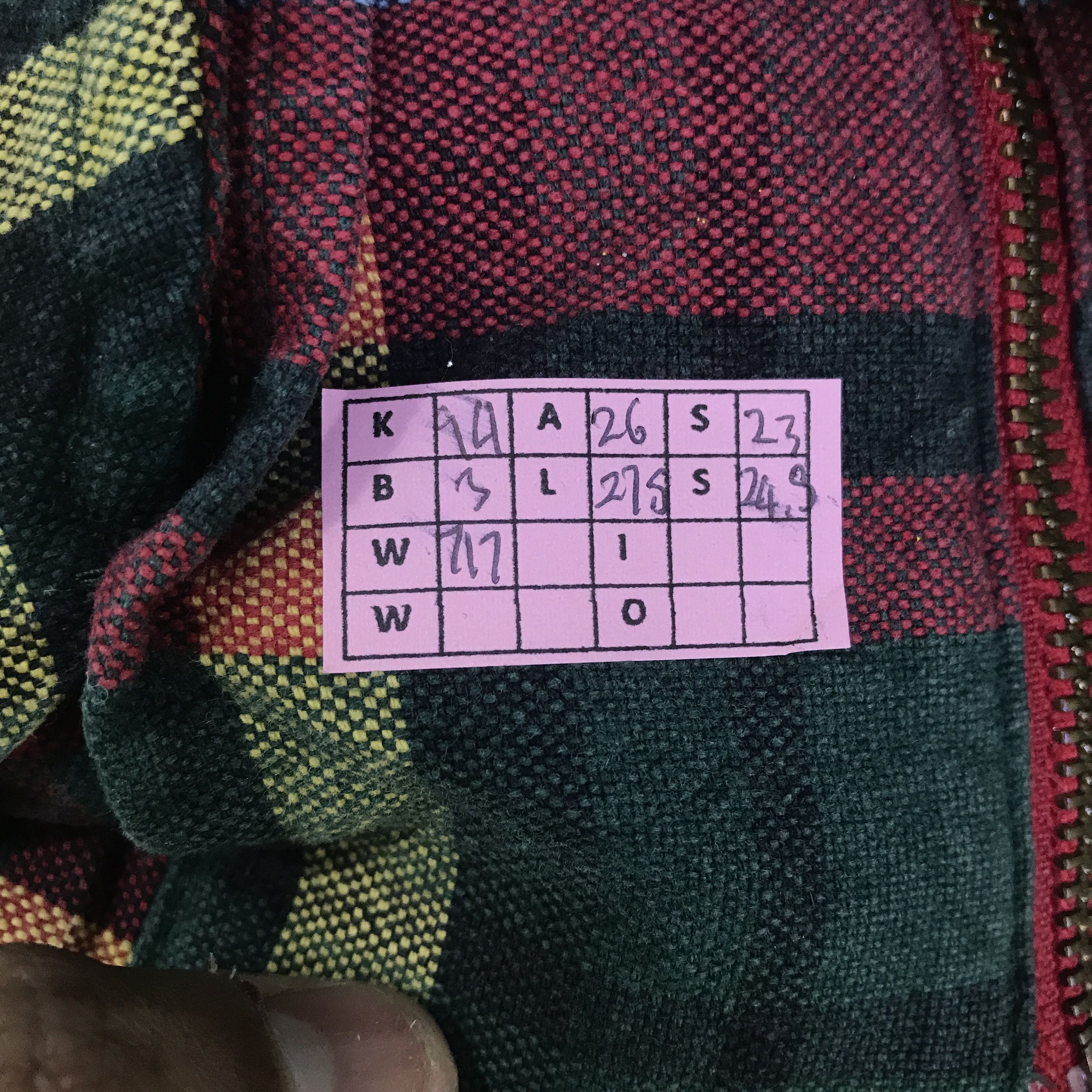 Polo Ralph Lauren Vtg Polo by Ralph Lauren tartan zip jacket K94B3 Size US L / EU 52-54 / 3 - 15 Thumbnail