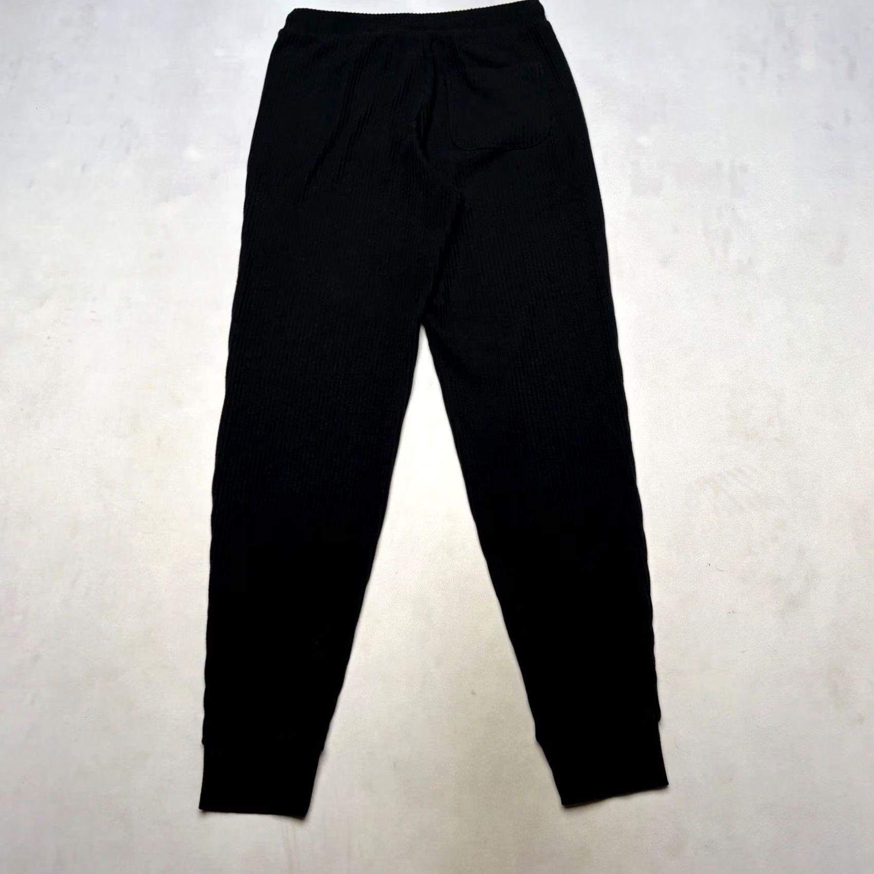 Alo ALO Yoga Muse Rib Knit Tapered Sweatpants Joggers Women’s Medium Lounge M Black Womens Size 32" / US 10 / IT 46 - 3 Thumbnail