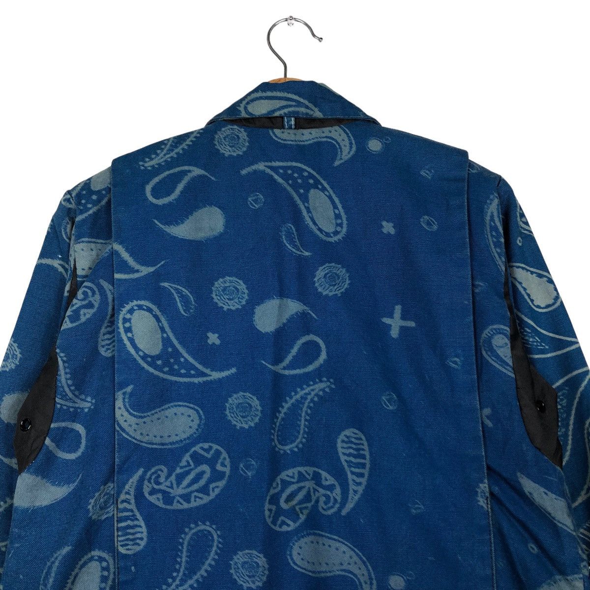 Blue Blue Japan 🔥Cropped Denim Jacket Biker Bondage Button Steel Japan Size US M / EU 48-50 / 2 - 9 Thumbnail