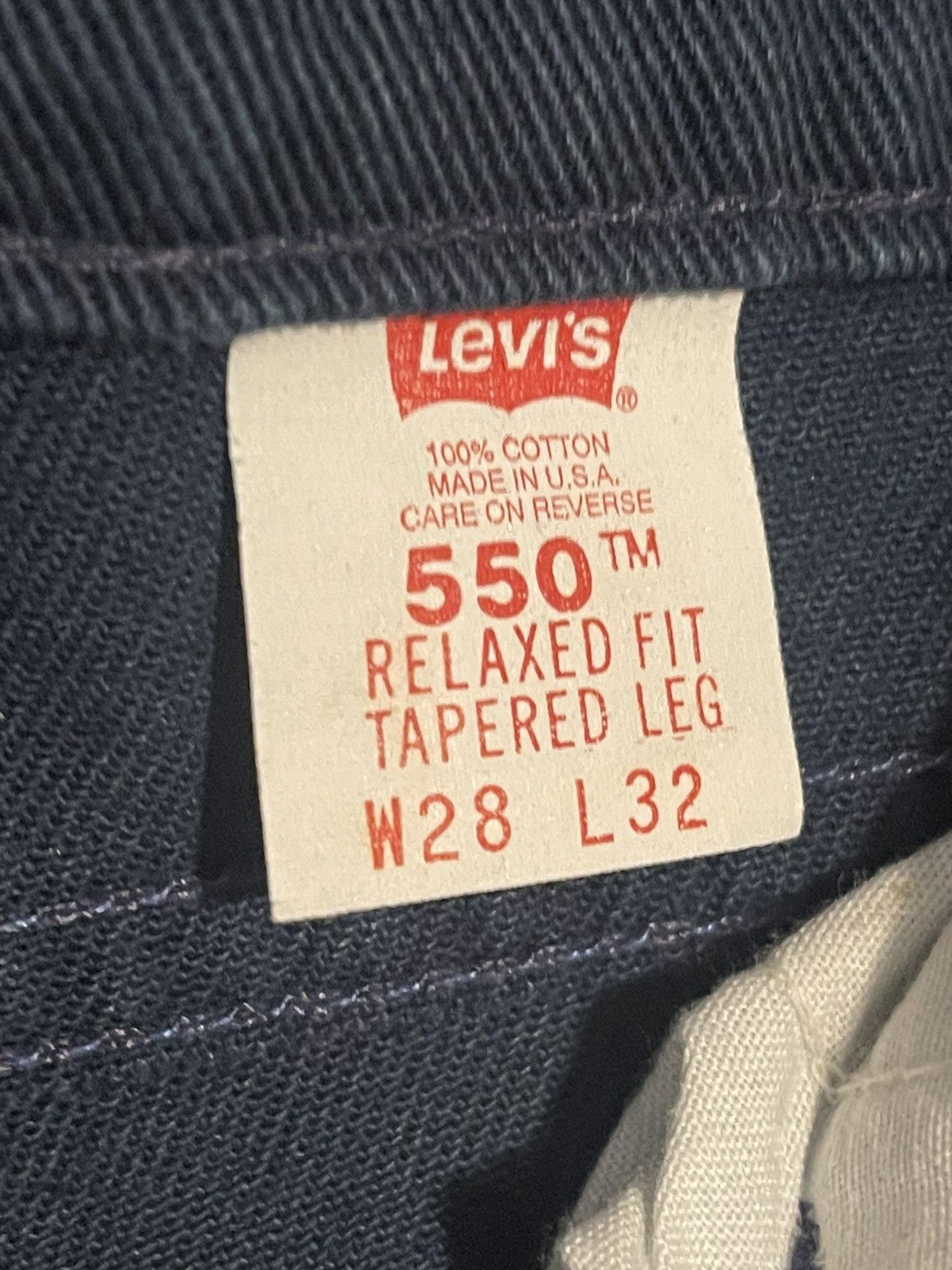 Levi's × Vintage 1994 Deadstock Orange Tabs Levi’s Pants Size US 28 / EU 44 - 7 Thumbnail