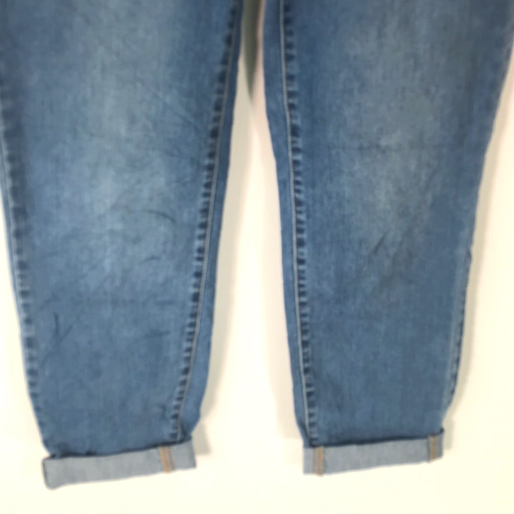 Talbots Talbots Jeans Flawless Slim Leg Cuffed Blue Ankle Capri Denim Womens 6 32x24 Size 28" / US 6 / IT 42 - 5 Thumbnail