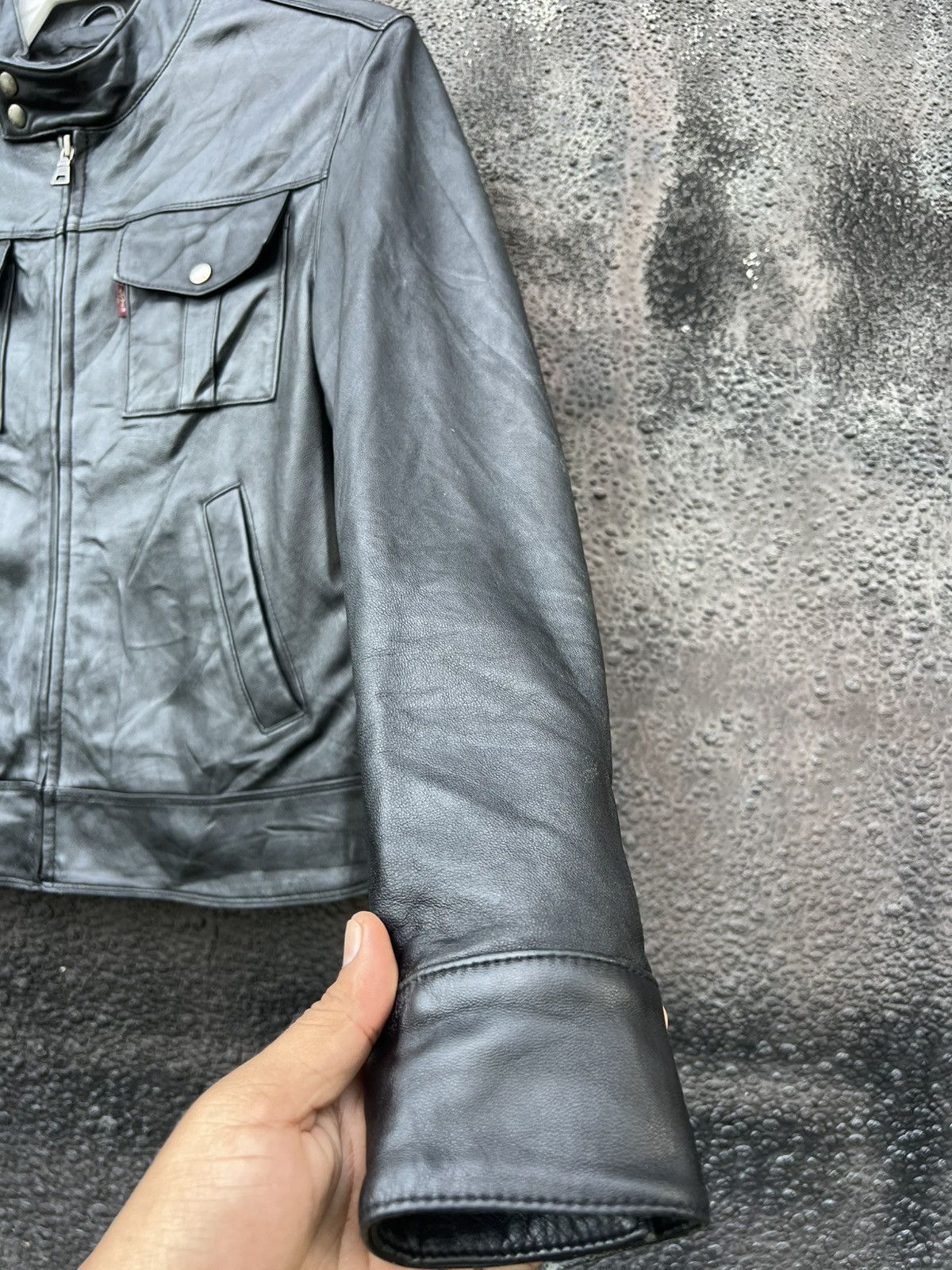 Levi's Lether Jacket Levis Size S / US 4 / IT 40 - 3 Thumbnail