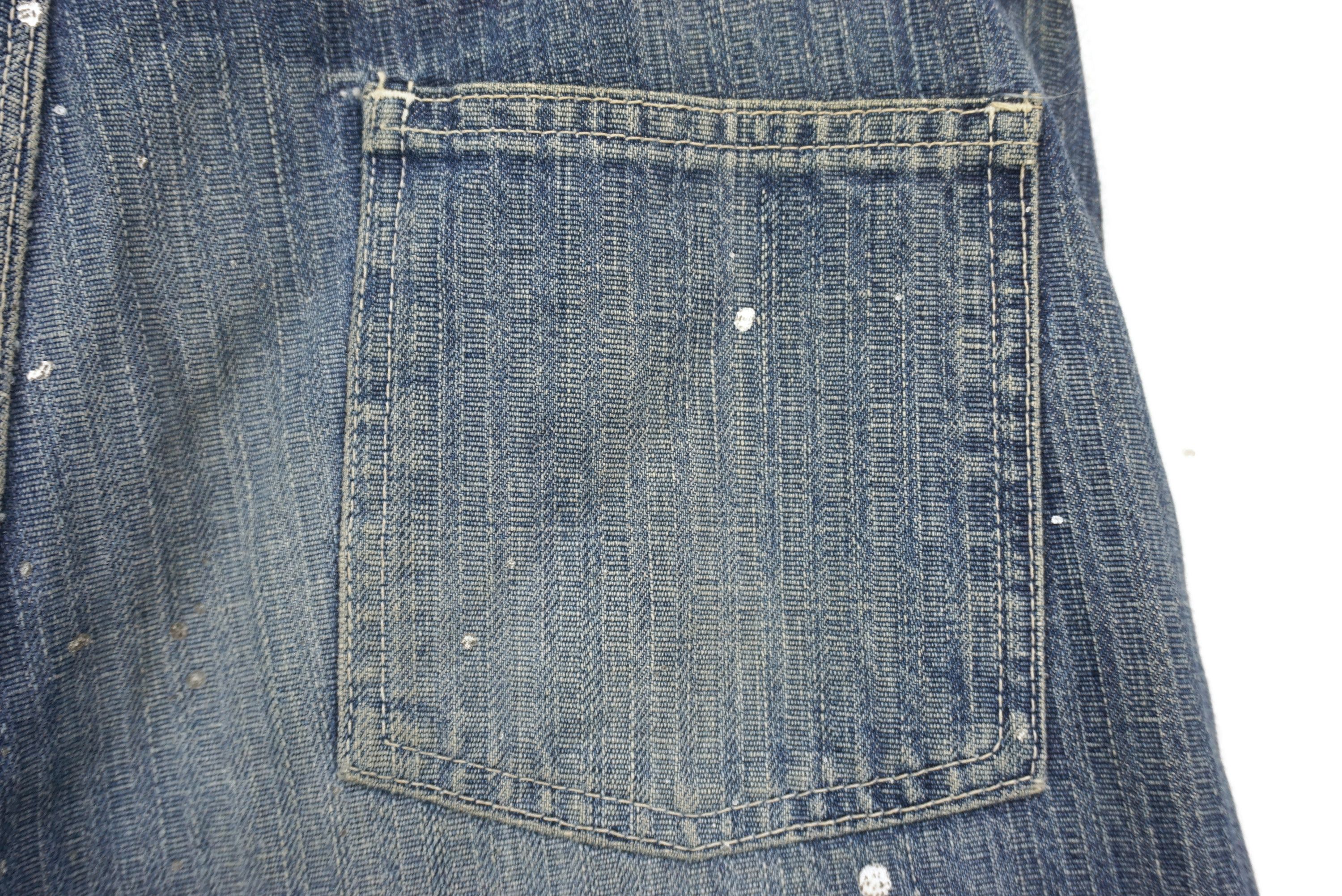 Japanese Brand Domingo Jeans Size W31xL27.5 Japanese Low-Rise Cropped Denim Size US 30 / EU 46 - 10 Thumbnail