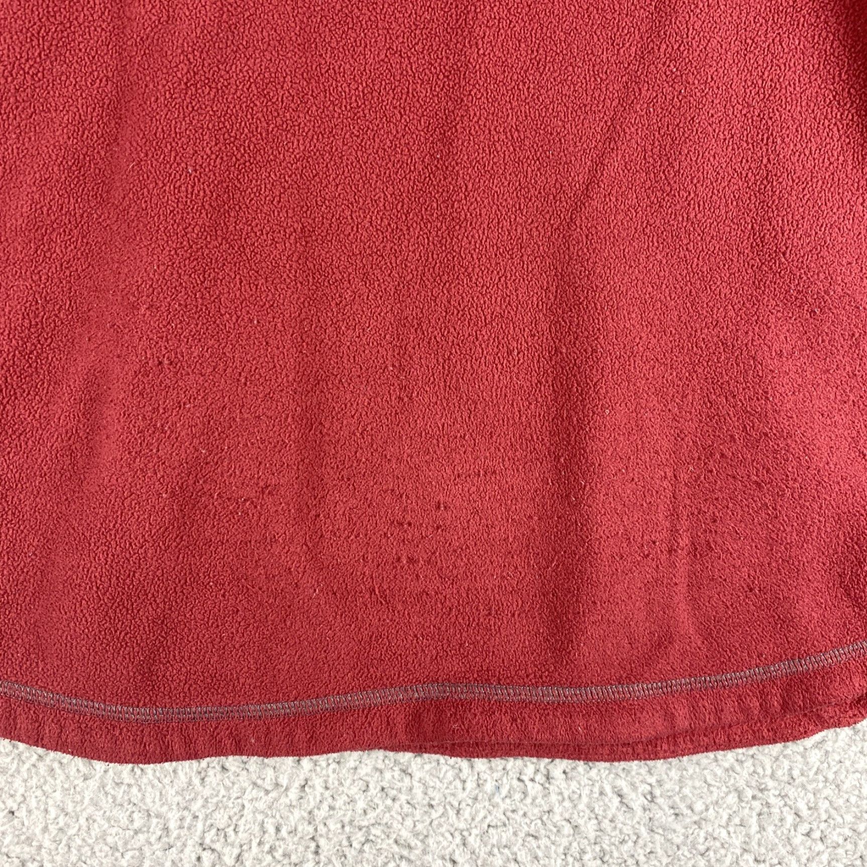 Under Armour VINTAGE? No — Under Armour Mens Pullover Jacket 1/4 Zip Fleece Red Gray 43-1 M Red Mens Jacket 44 Chest Sports Logo Size US M / EU 48-50 / 2 - 8 Thumbnail