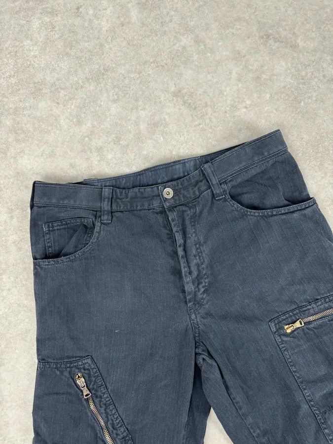 Dolce & Gabbana AW2006 Dolce & Gabbana Navy Multi-Pocket Cargo Pants Size 28" / US 6 / IT 42 - 5 Thumbnail