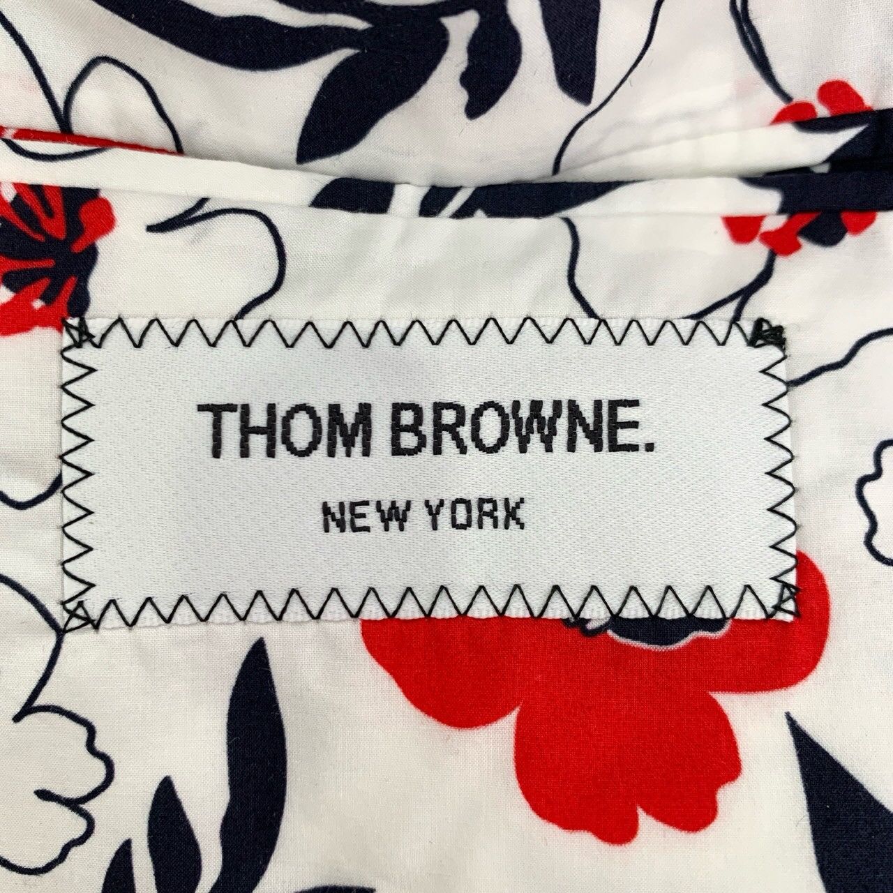 Thom Browne Thom Browne Shark Embroidery Pink Seersucker Striped Blazer Size US S / EU 44-46 / 1 - 5 Thumbnail