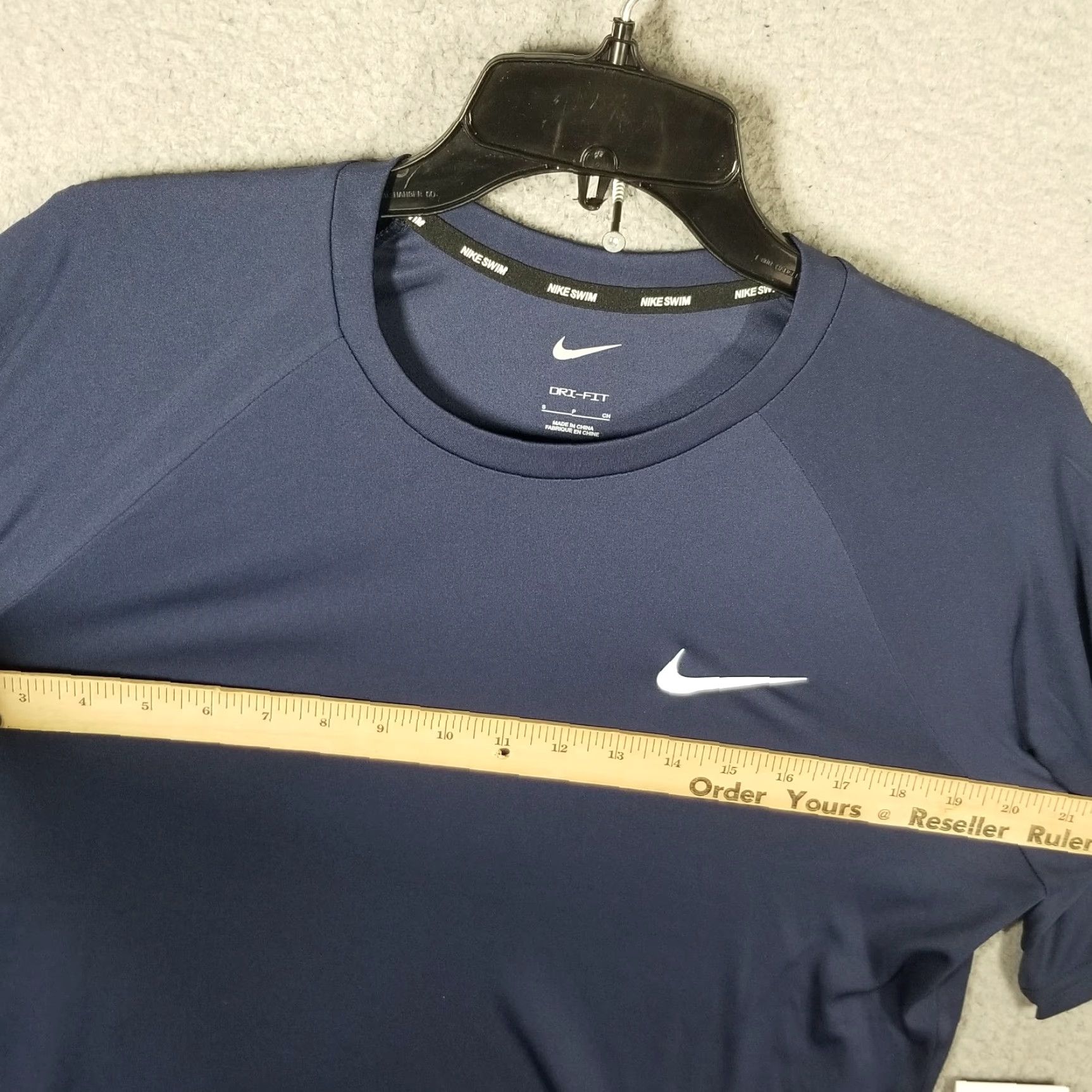 Nike Nike Mens Workout T-Shirt Activewear Sport Casual Crew Neck Small Blue UV Protection Size US S / EU 44-46 / 1 - 7 Thumbnail
