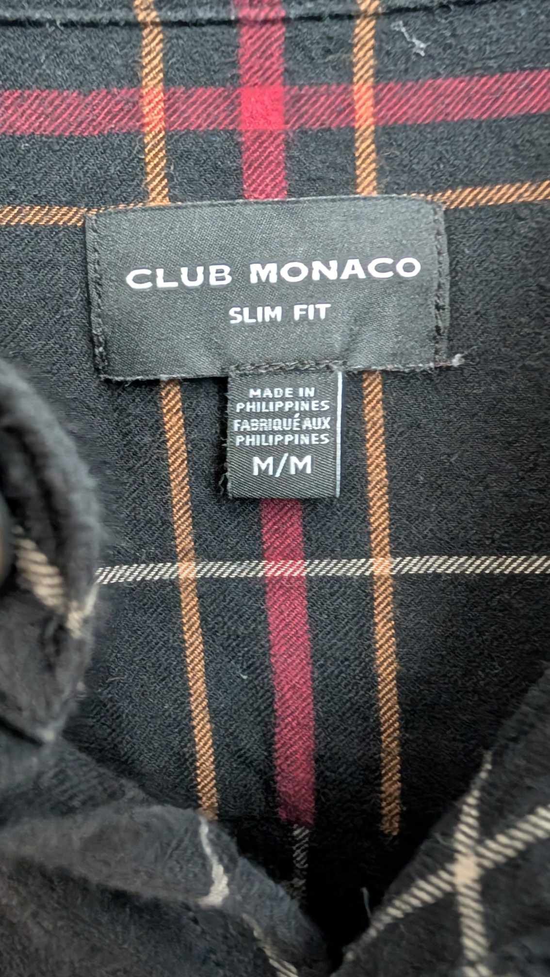 Club Monaco Club Monaco Slim Fit Button Up Longsleeve Shirt Patterned Size US M / EU 48-50 / 2 - 3 Thumbnail