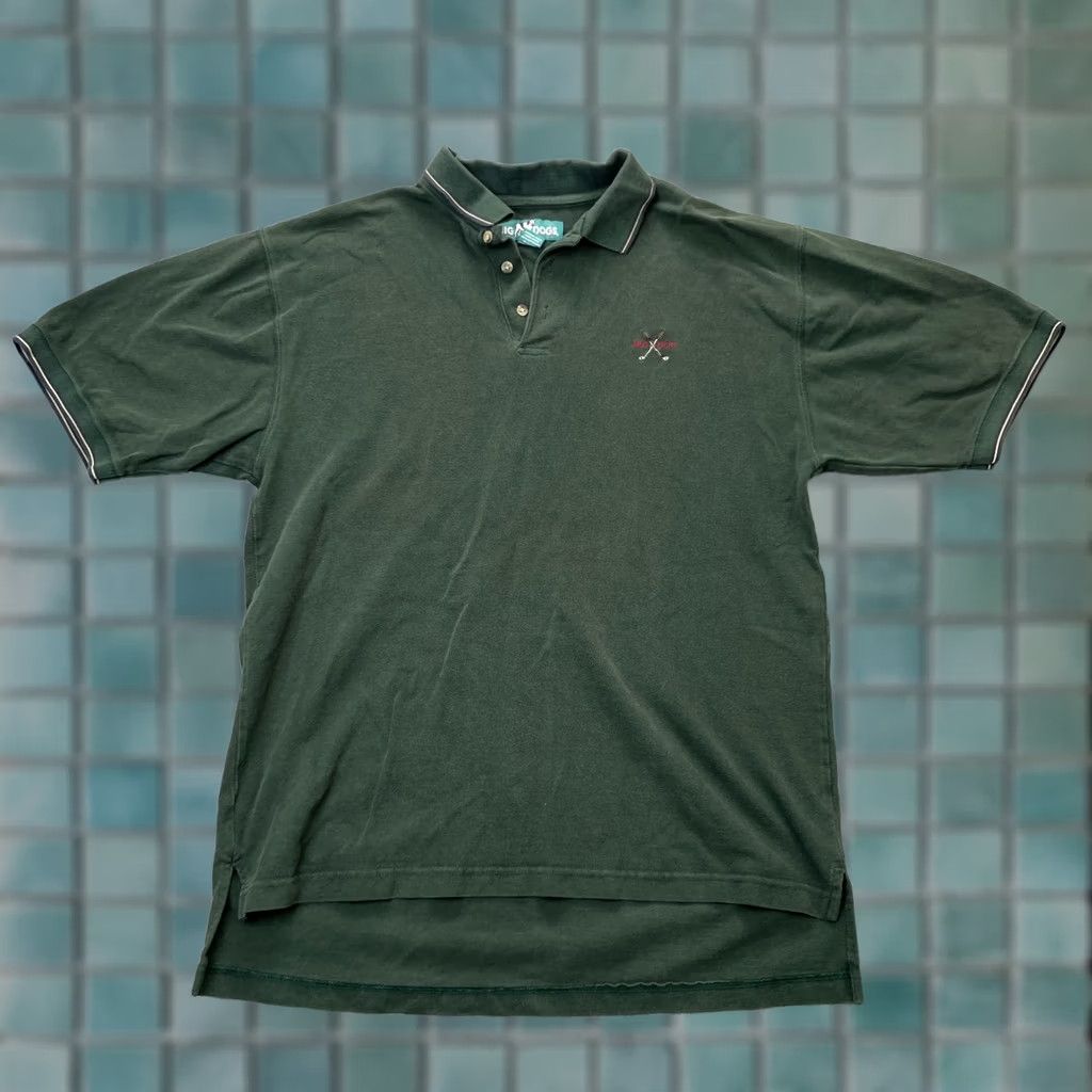 Big Dogs VINTAGE Big Dogs Shirt Mens Large Green Polo Cotton Golf Tennis 90s Preppy Size US L / EU 52-54 / 3 - 1 Thumbnail