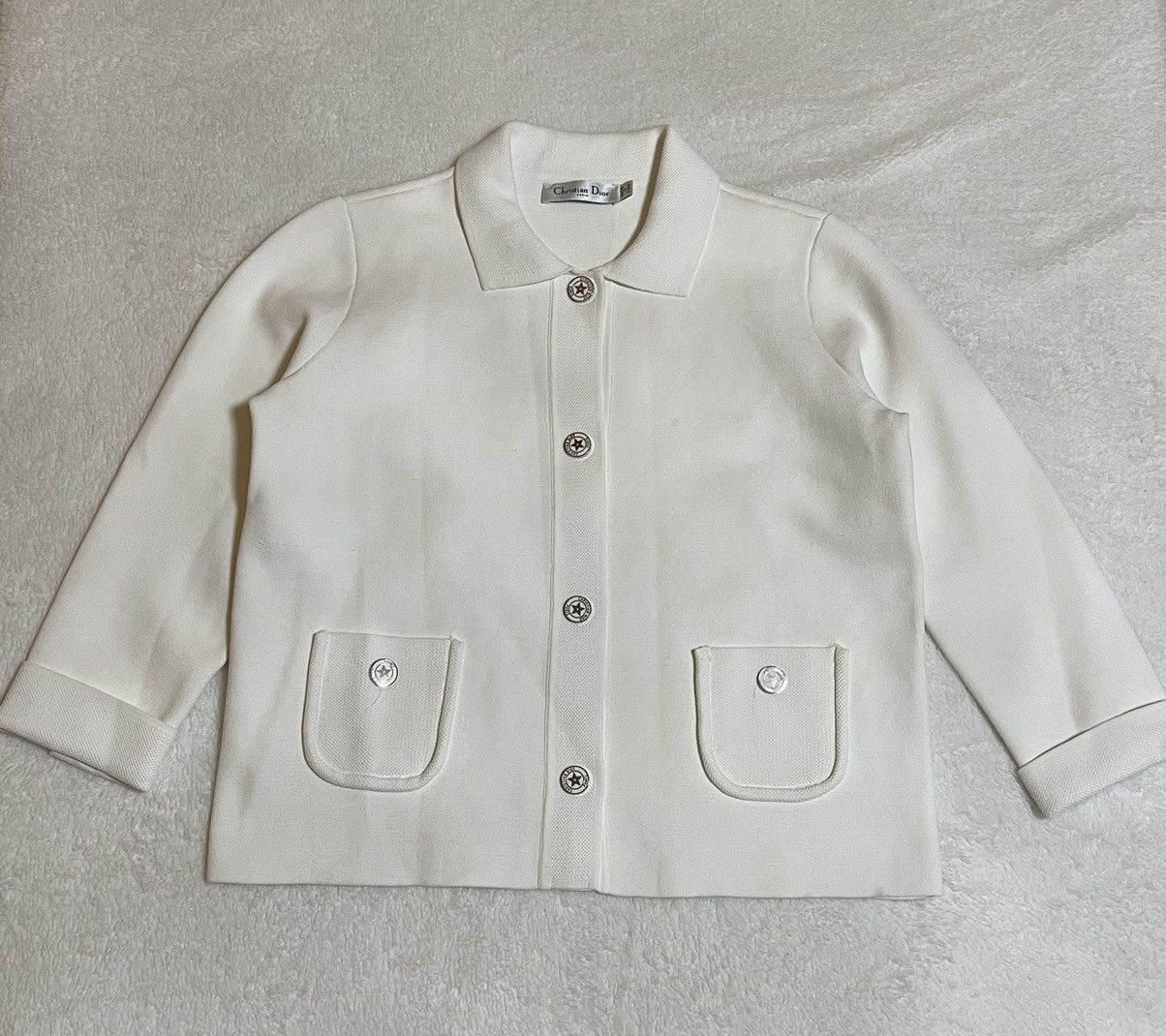 Christian Dior Monsieur Dior cropped technical mesh Size M / US 6-8 / IT 42-44 - 1 Thumbnail