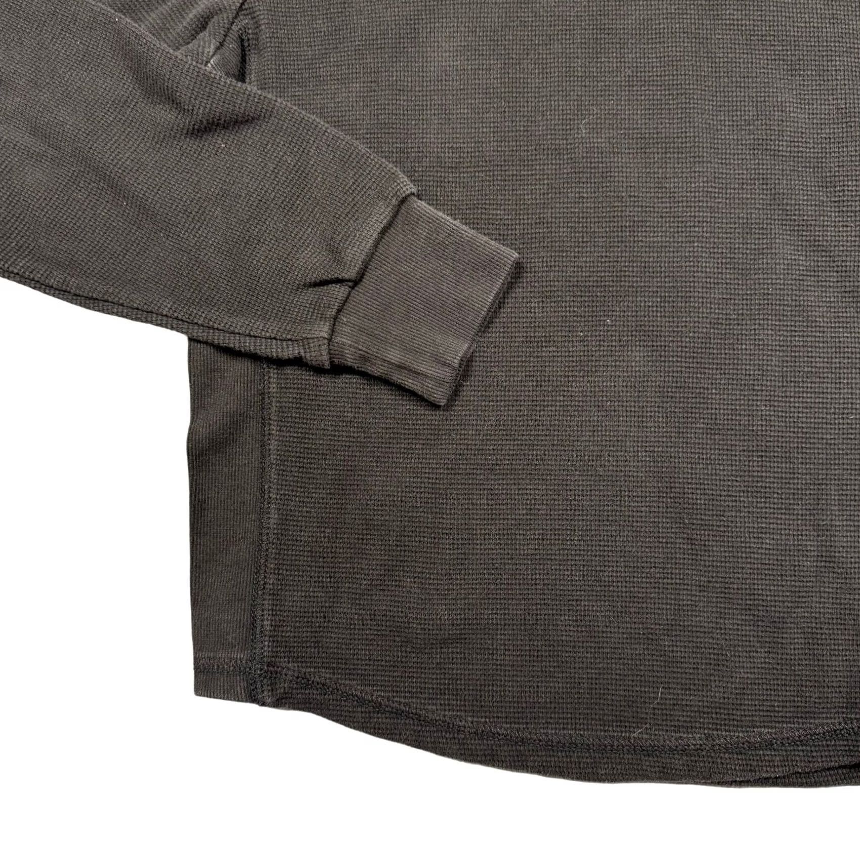 Vintage Calvin Klein Sweatshirt Men's XS Waffle Black Long Sleeve Hoodie Size US XS / EU 42 / 0 - 4 Thumbnail