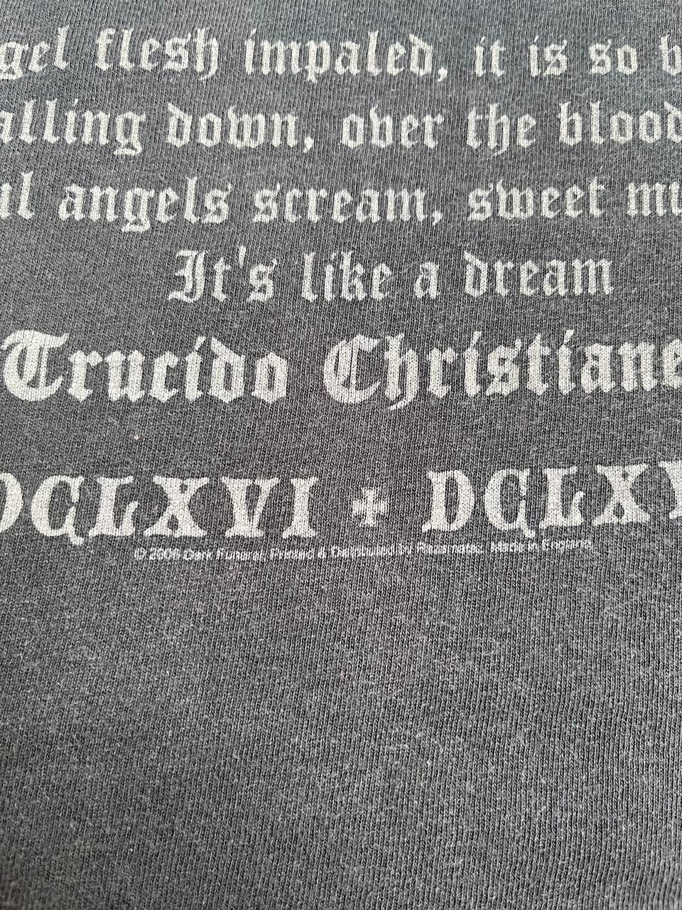 Band Tees Vintage Dark funeral 2000s Black metal tee Size US M / EU 48-50 / 2 - 5 Thumbnail