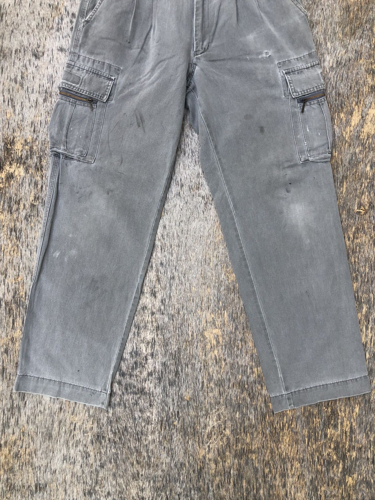 Japanese Brand Japanese Cargo Multipocket Faded Pants Size US 28 / EU 44 - 3 Thumbnail