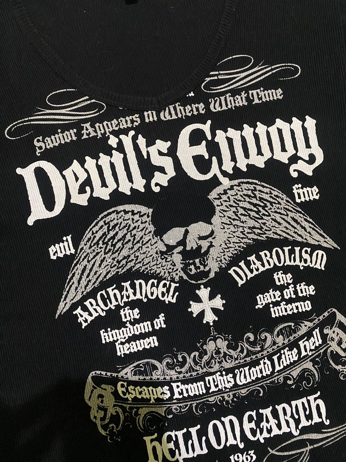 Hysteric Glamour Y2k Devil’s skull ifsixwasnine tshirt Size US M / EU 48-50 / 2 - 4 Thumbnail