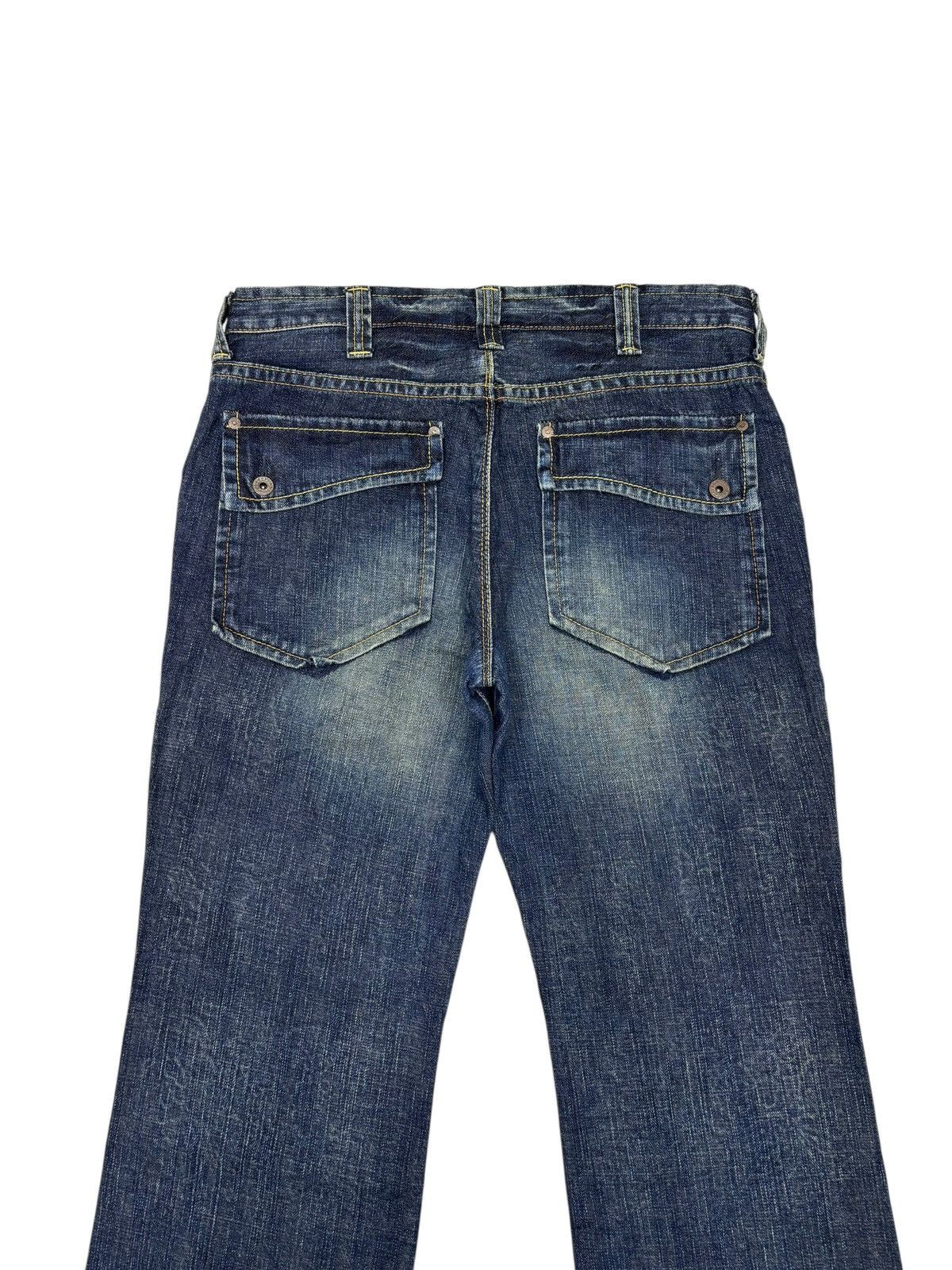 Kapital Vintage Japanese Bush Denim Baggy Jeans Size US 35 - 6 Thumbnail