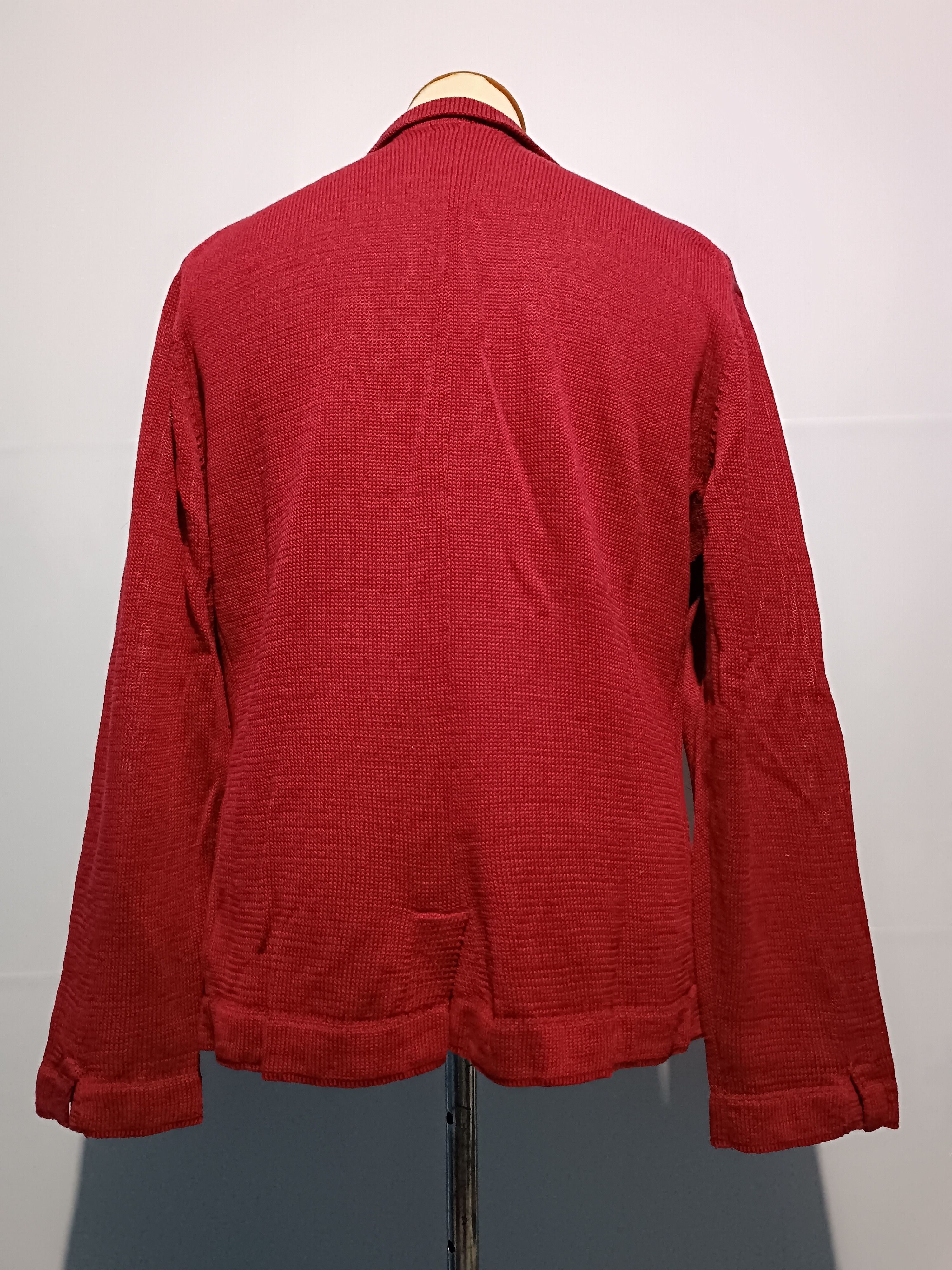 Barneys New York Barneys New York Blazer Knitwear Wool Jacket Size US L / EU 52-54 / 3 - 3 Thumbnail