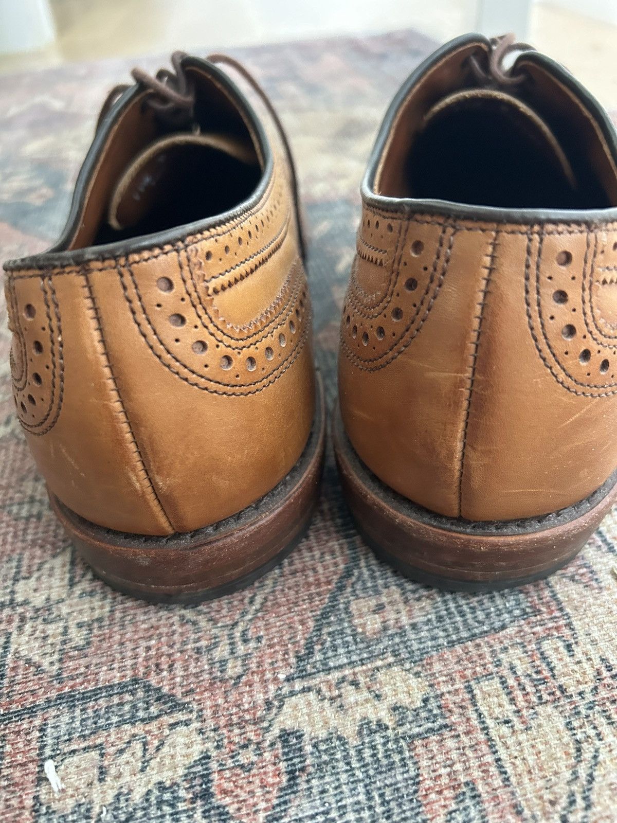 Brooks Brothers Brooks brother’s light brown Oxford shoes Size US 11.5 / EU 44-45 - 3 Thumbnail