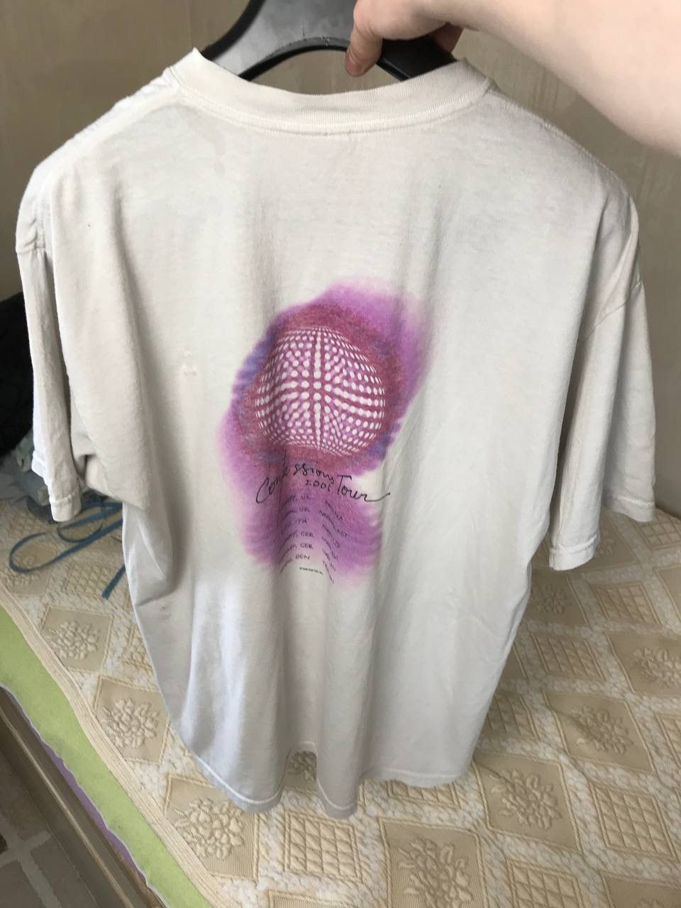 Band Tees × Vintage 🔥 Madonna 2006 Confessions Tour Photo T Shirt Band Boy Toy Size US XL / EU 56 / 4 - 11 Thumbnail