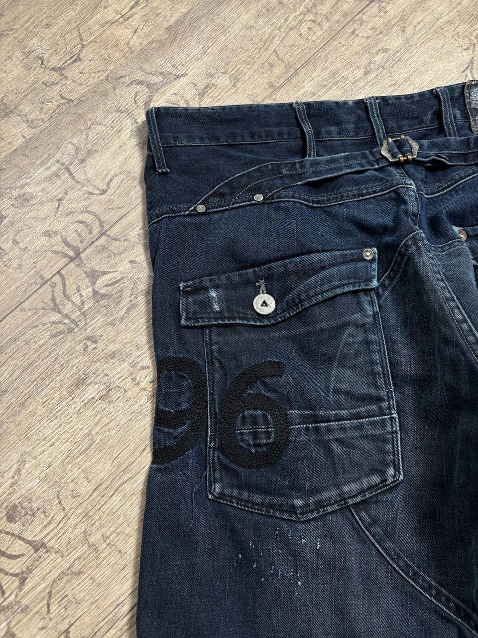 G-Star G-Star Raw 96 Cropped Y2K Bermuda Denim Shorts Size US 33 - 3 Thumbnail