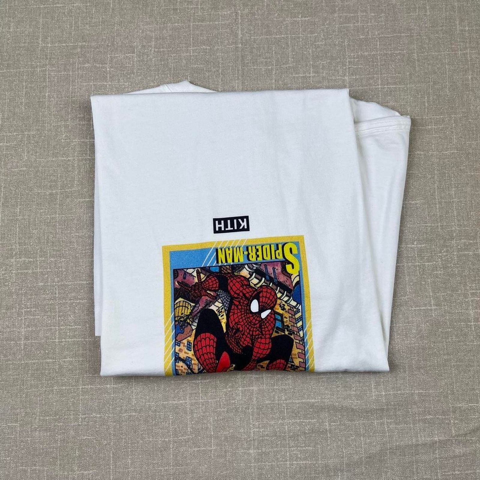 Kith Kith x Spiderman Hero Vintage Tee Shirt in White Size US XXL / EU 58 / 5 - 4 Thumbnail
