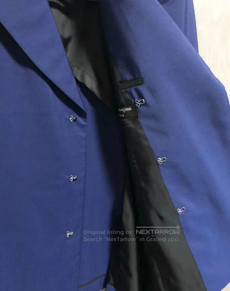 Comme des Garcons CDG HOMME PLUS 21SS Blue Suit. Size US M / EU 48-50 / 2 - 3 Thumbnail