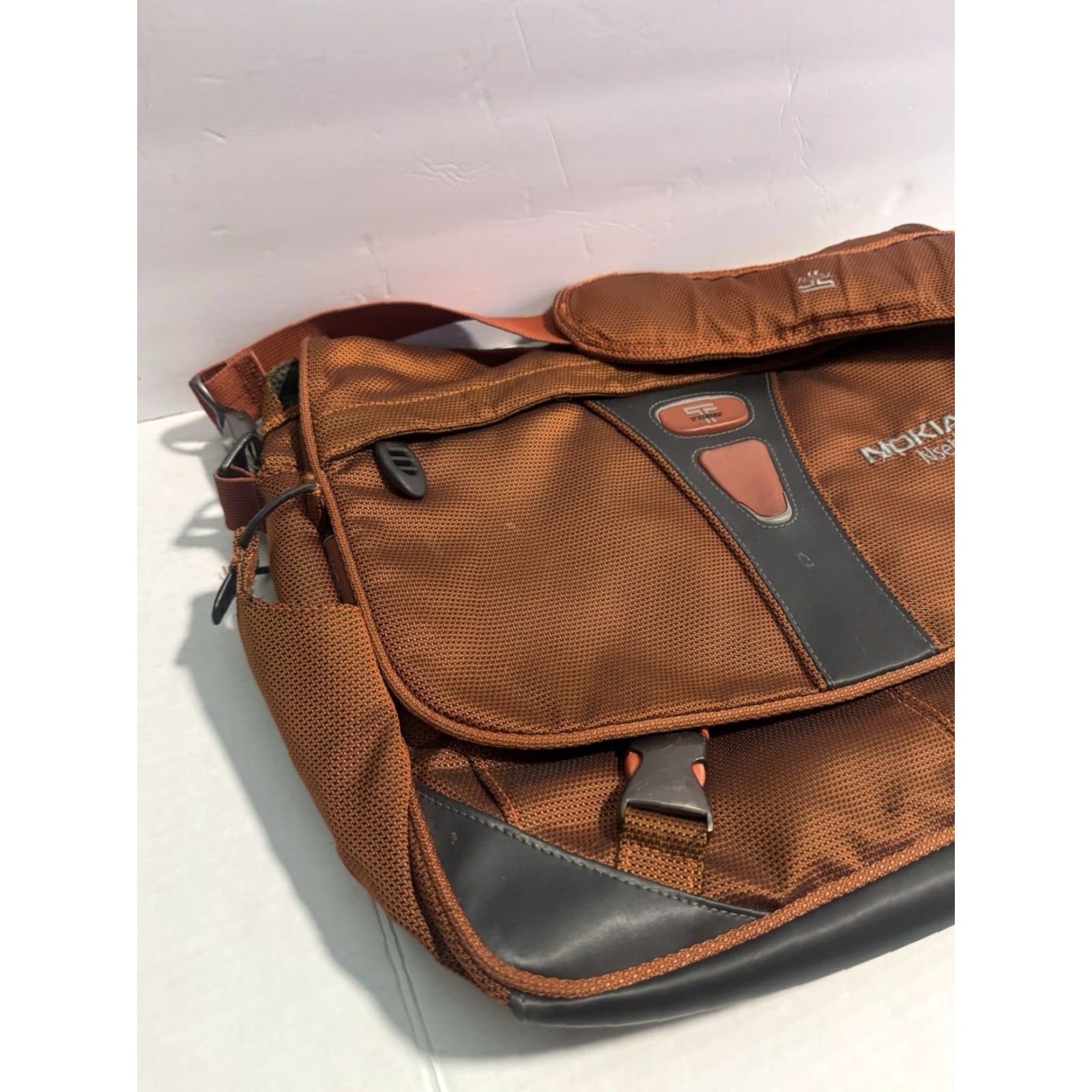 Tumi Tumi T-Tech Ballistic Nylon Expandable Messenger Crossbody Bag Orange Nokia N- Size ONE SIZE - 3 Thumbnail