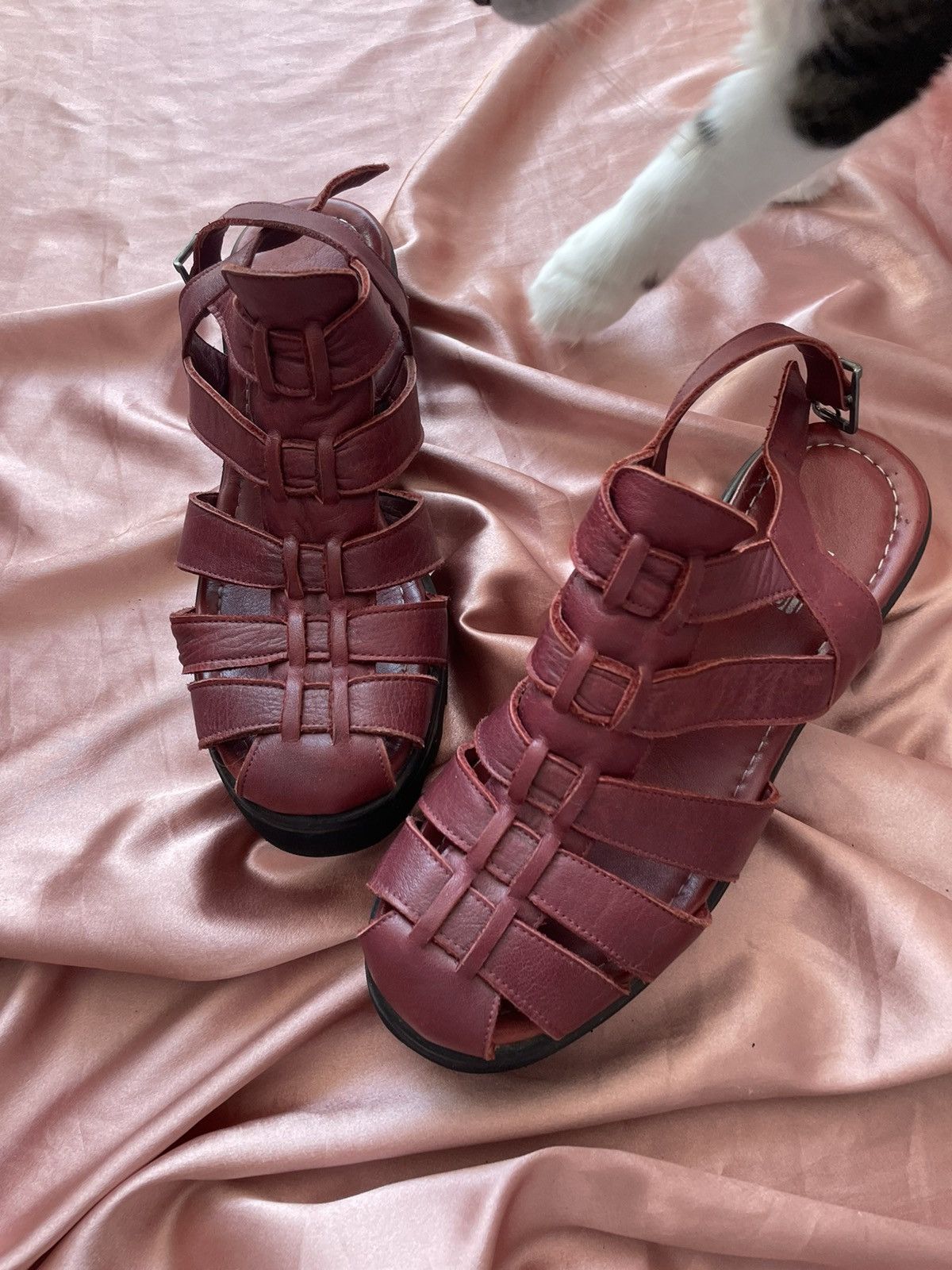 Vintage Vintage leather sandals Size US 8.5 / IT 38.5 - 5 Thumbnail