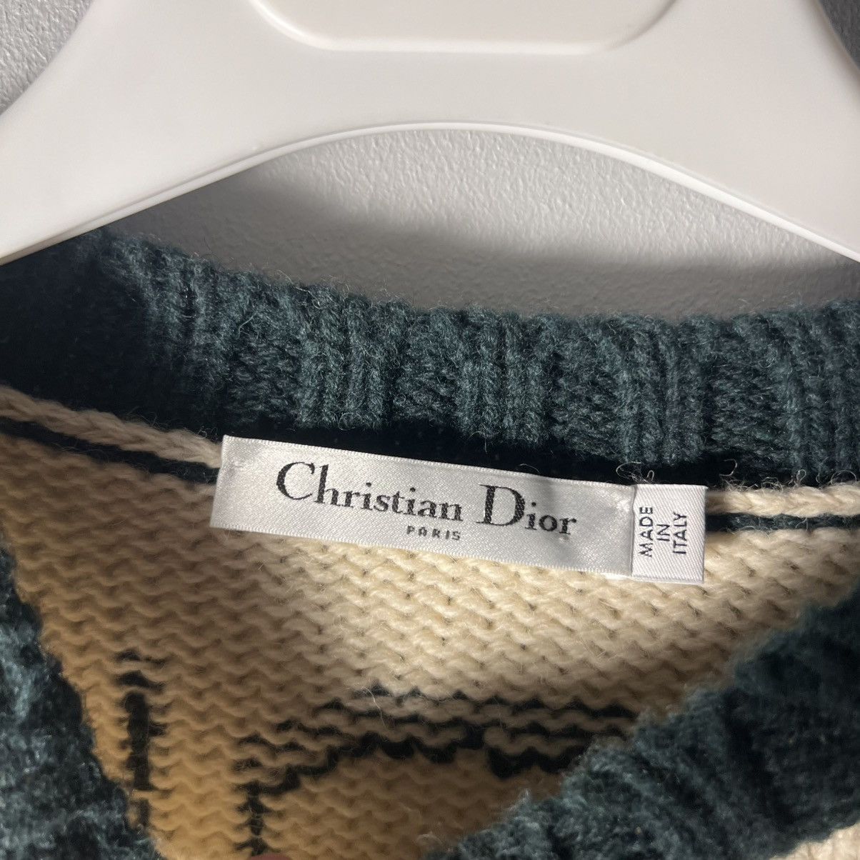 Dior Christian Dior 2018 'C'est Non' Knit Sweater Size XS / US 0-2 / IT 36-38 - 4 Thumbnail