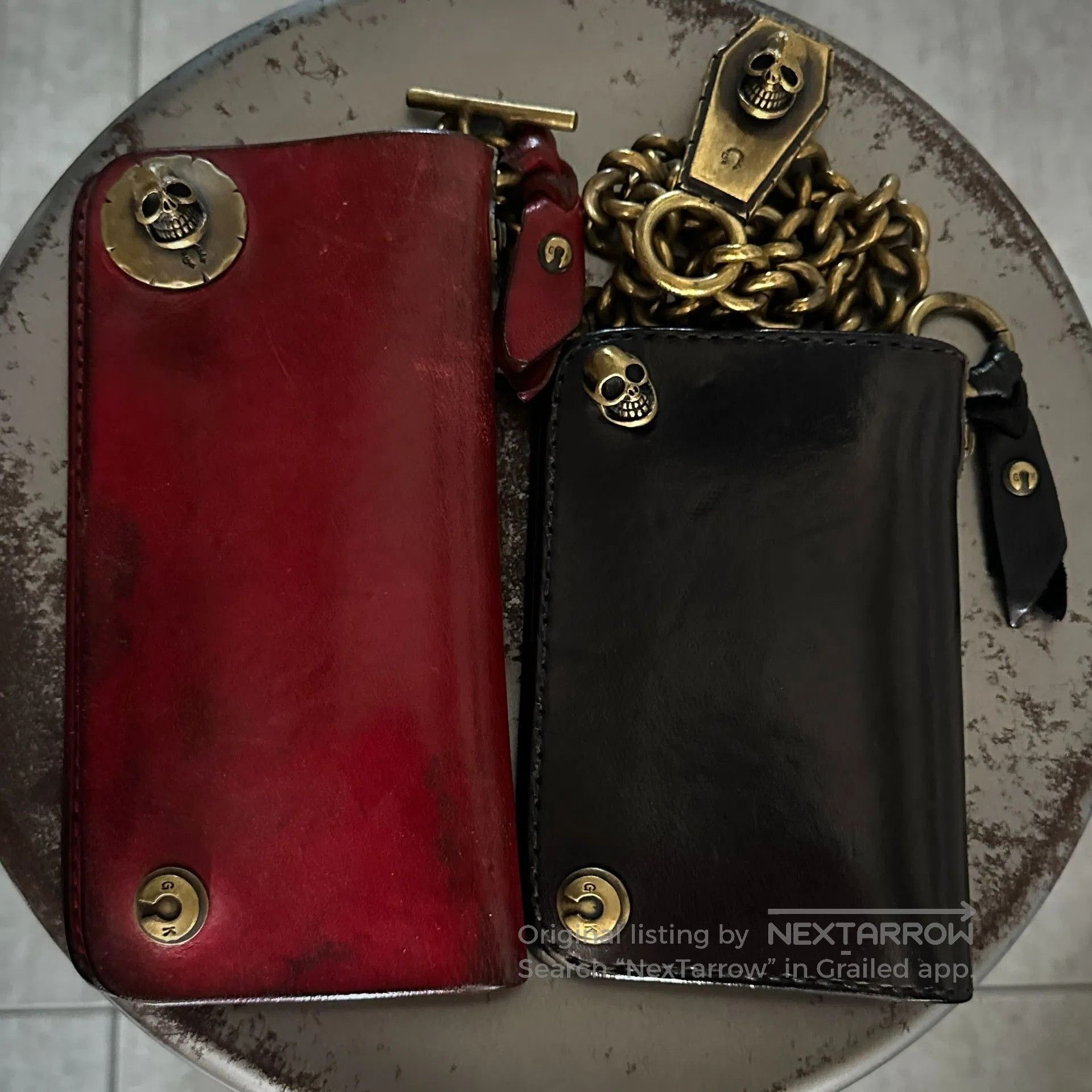 Other Gold Kid Brass Wallet with Chain. Size ONE SIZE - 1 Thumbnail