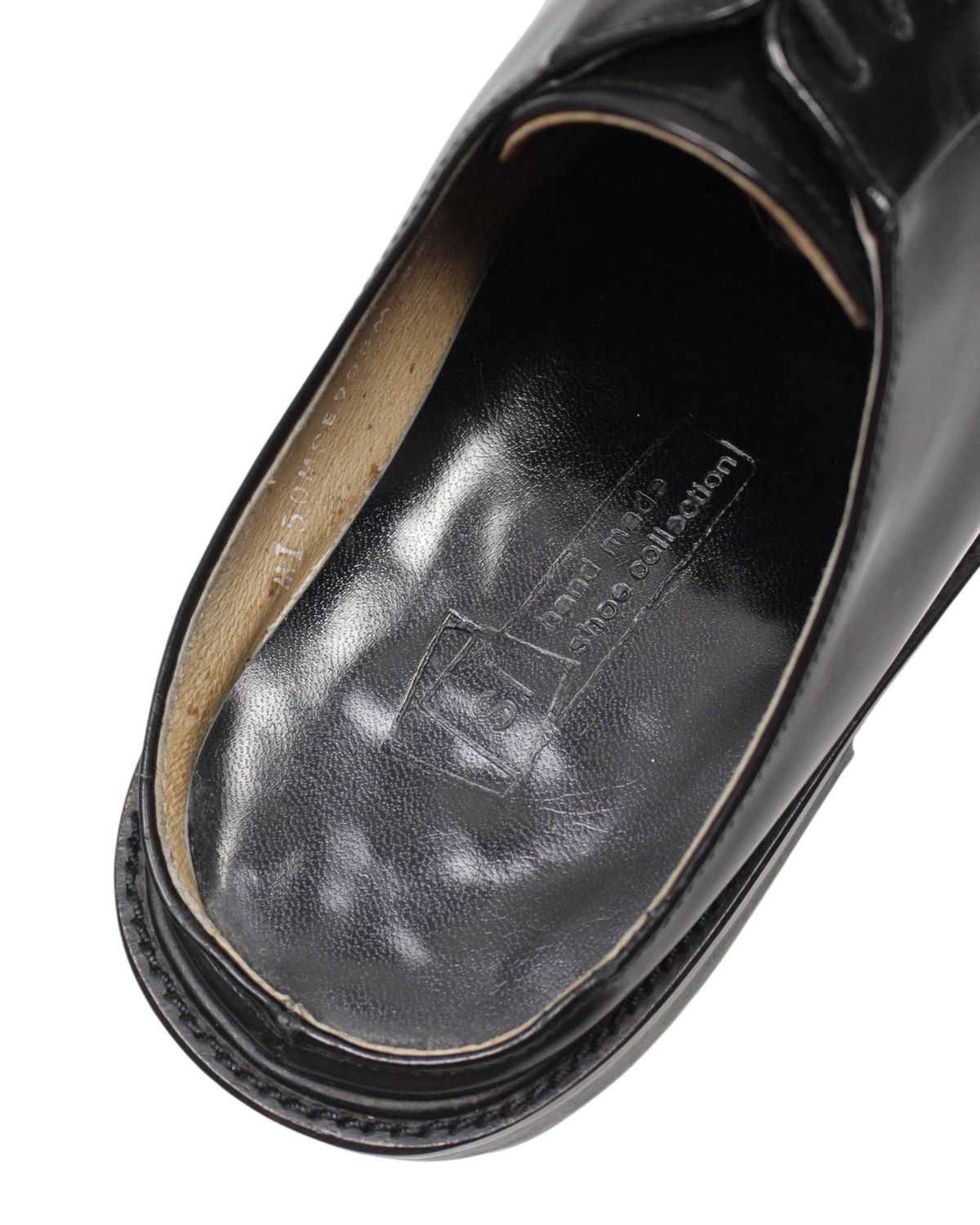 Japanese Brand 2000S SI HAND MADE SHOES COLLECTION BLACK DERBY MULE Size US 9.5 / EU 42-43 - 9 Thumbnail
