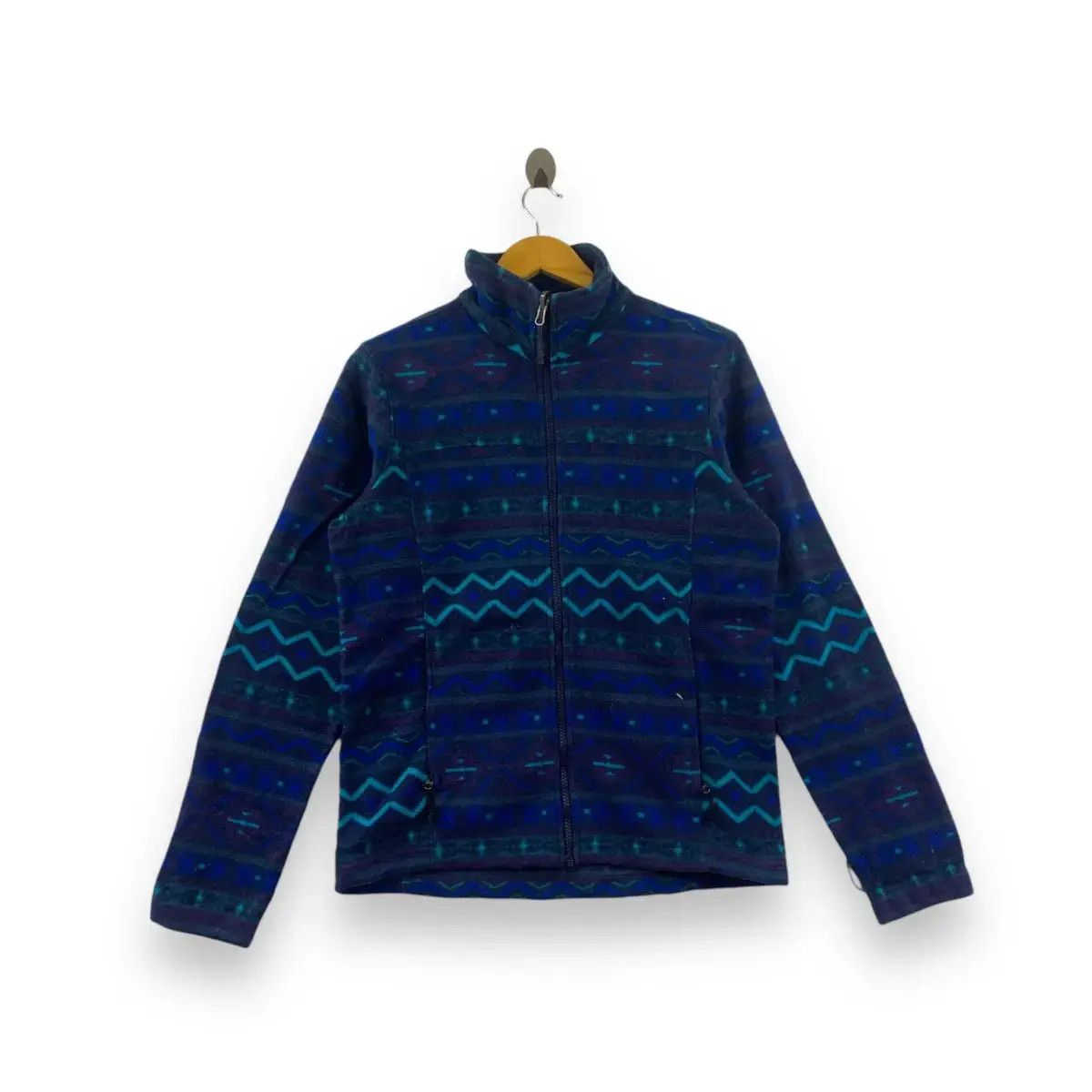 Columbia Vintage COLUMBIA INTERCHANGE Fabric Aztec Navajo Jacket Size S / US 4 / IT 40 - 1 Thumbnail