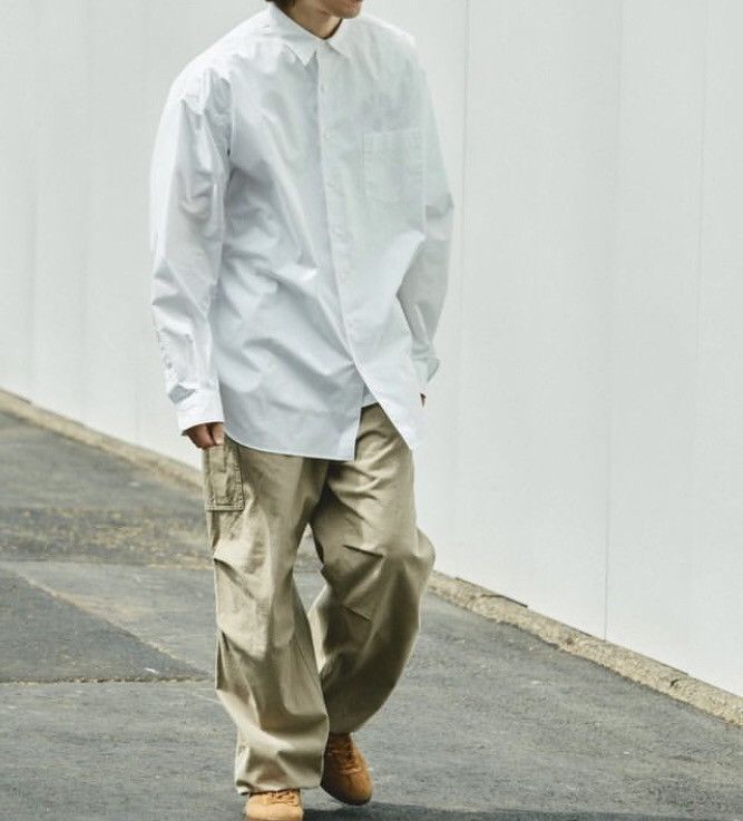Japanese Brand 23AW Leno® Atelier Standard Shirt Size US L / EU 52-54 / 3 - 3 Thumbnail