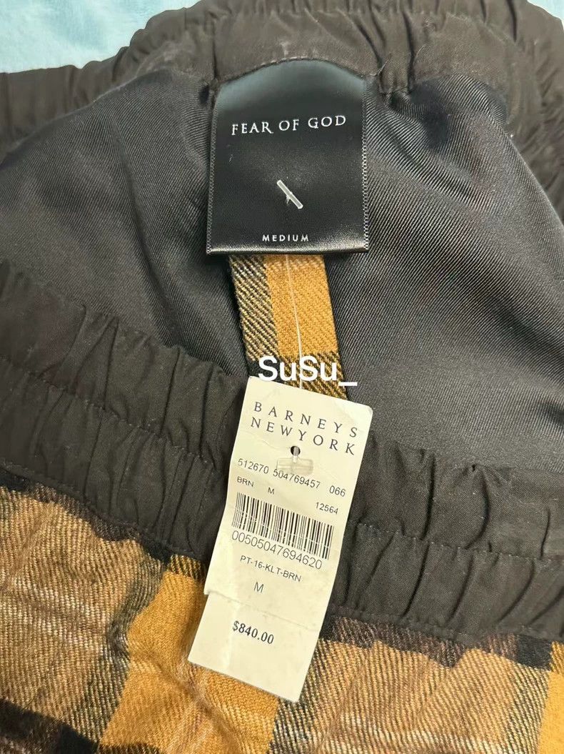 Fear of God Fear of God Plaid culottes Size US 32 / EU 48 - 5 Thumbnail
