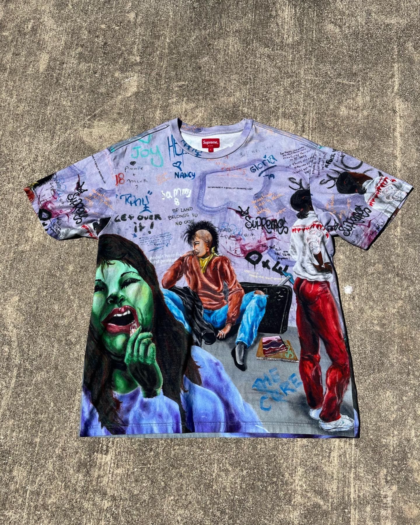 supreme lady pink S/S t