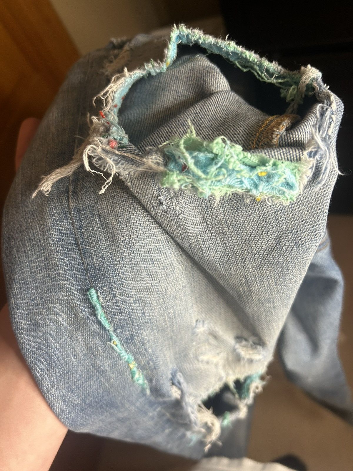 Amiri amiri jeans distressed Size US 29 - 10 Thumbnail