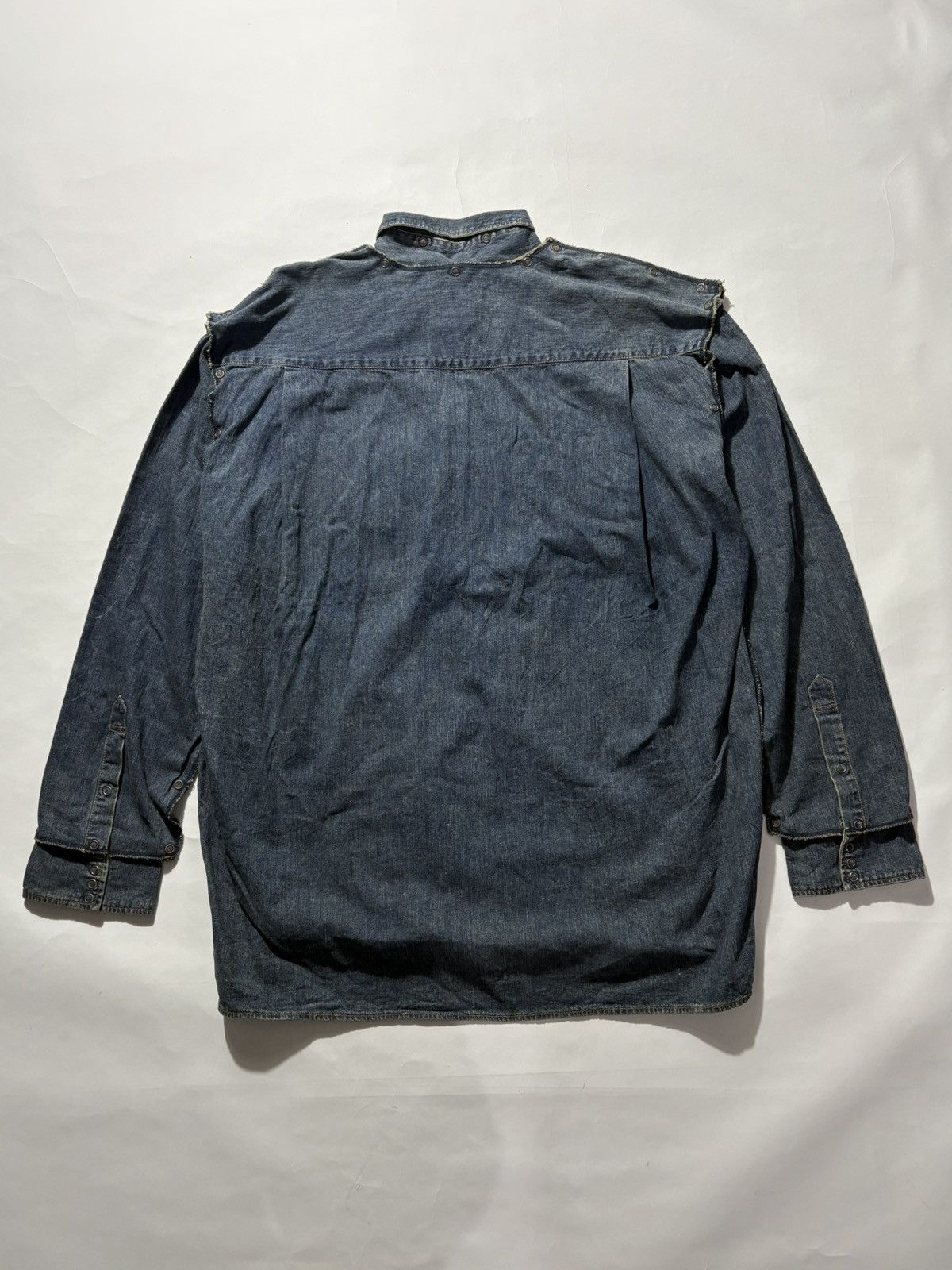 Maison MIHARA YASUHIRO RUNWAY MAISON MIHARA YASUHIRO 19AW REMOVABLE DENIM SHIRT Size US M / EU 48-50 / 2 - 7 Thumbnail